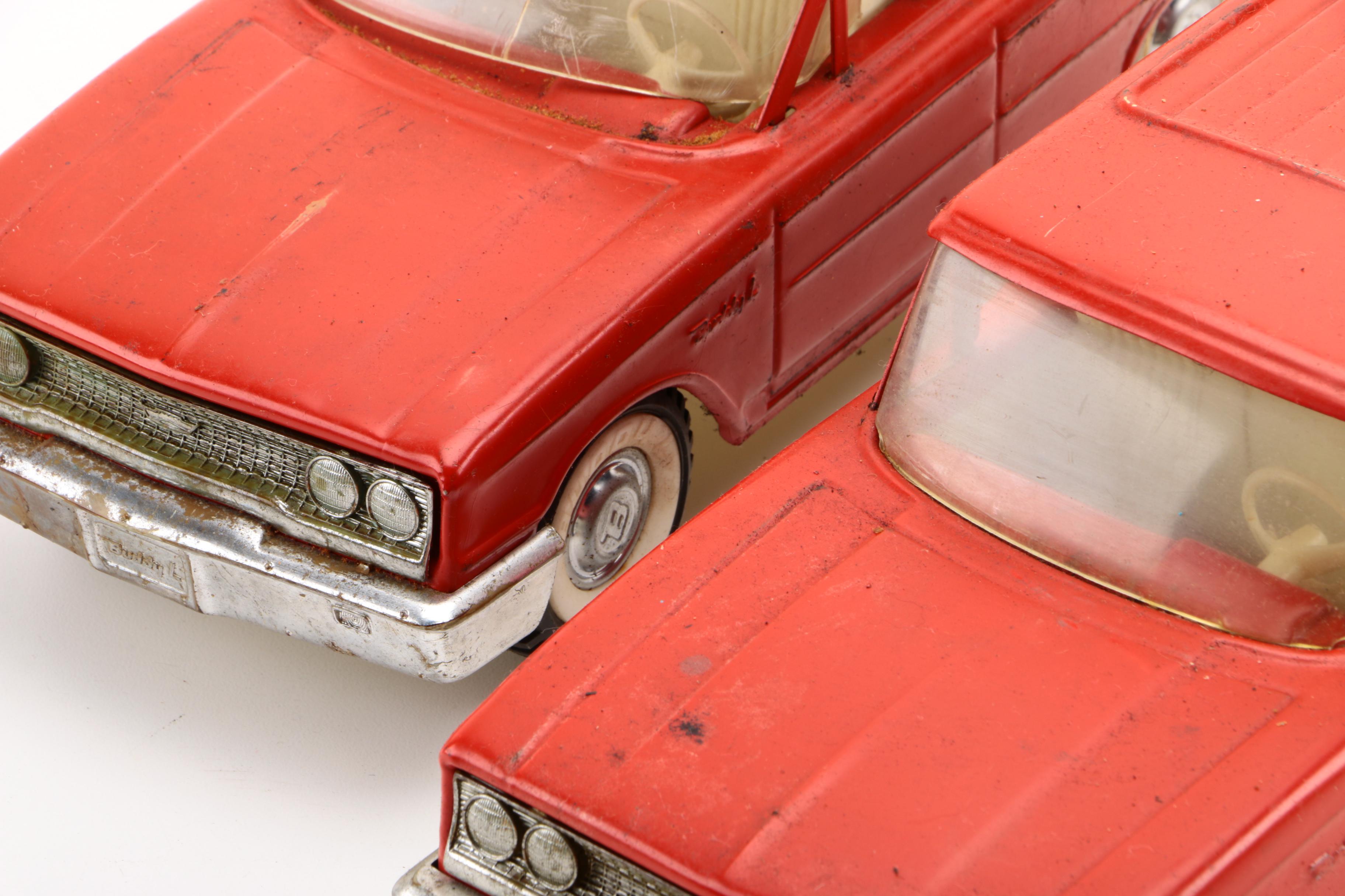 Assorted Vintage Die-Cast Toys