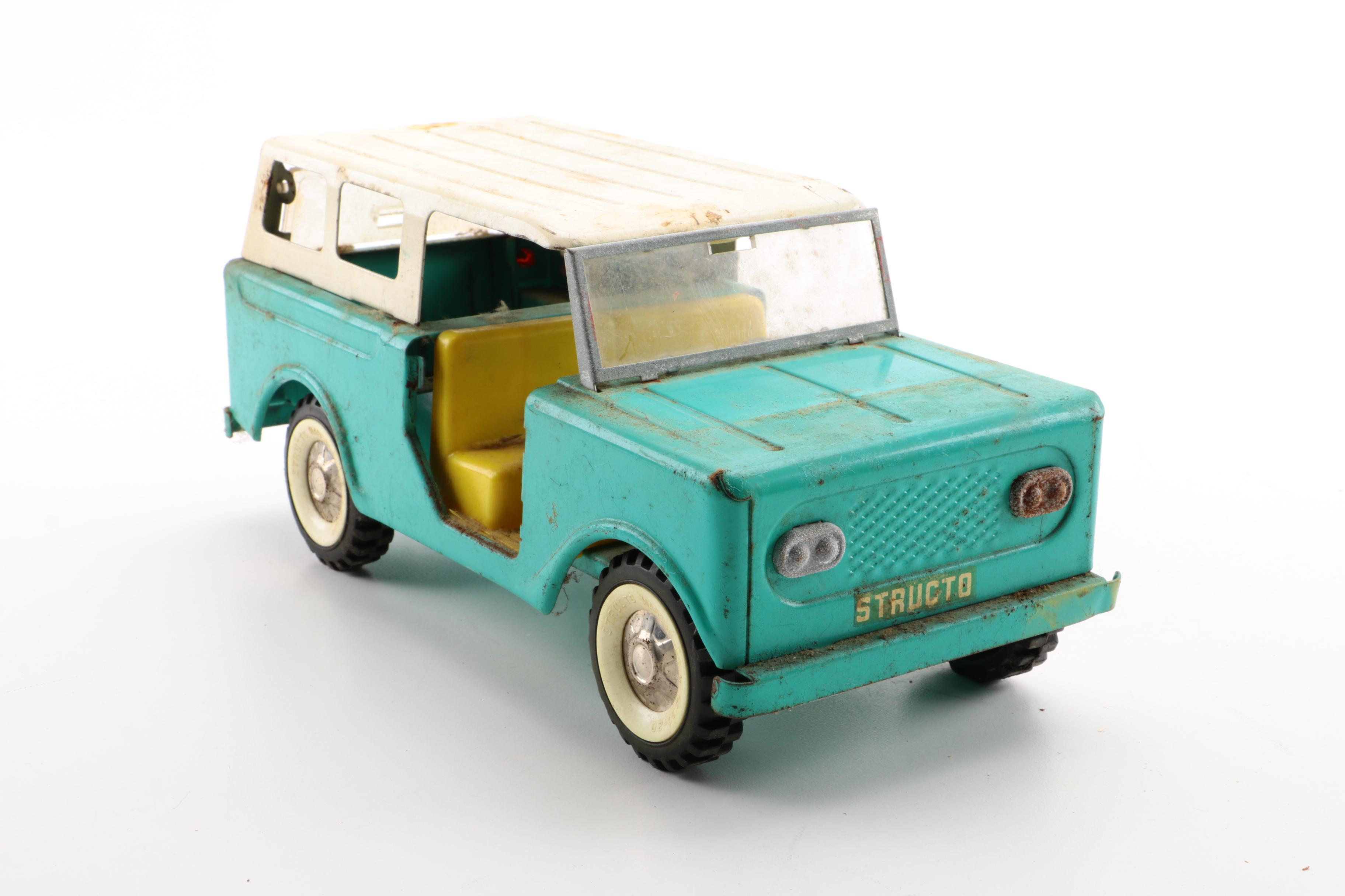 Assorted Vintage Die-Cast Toys