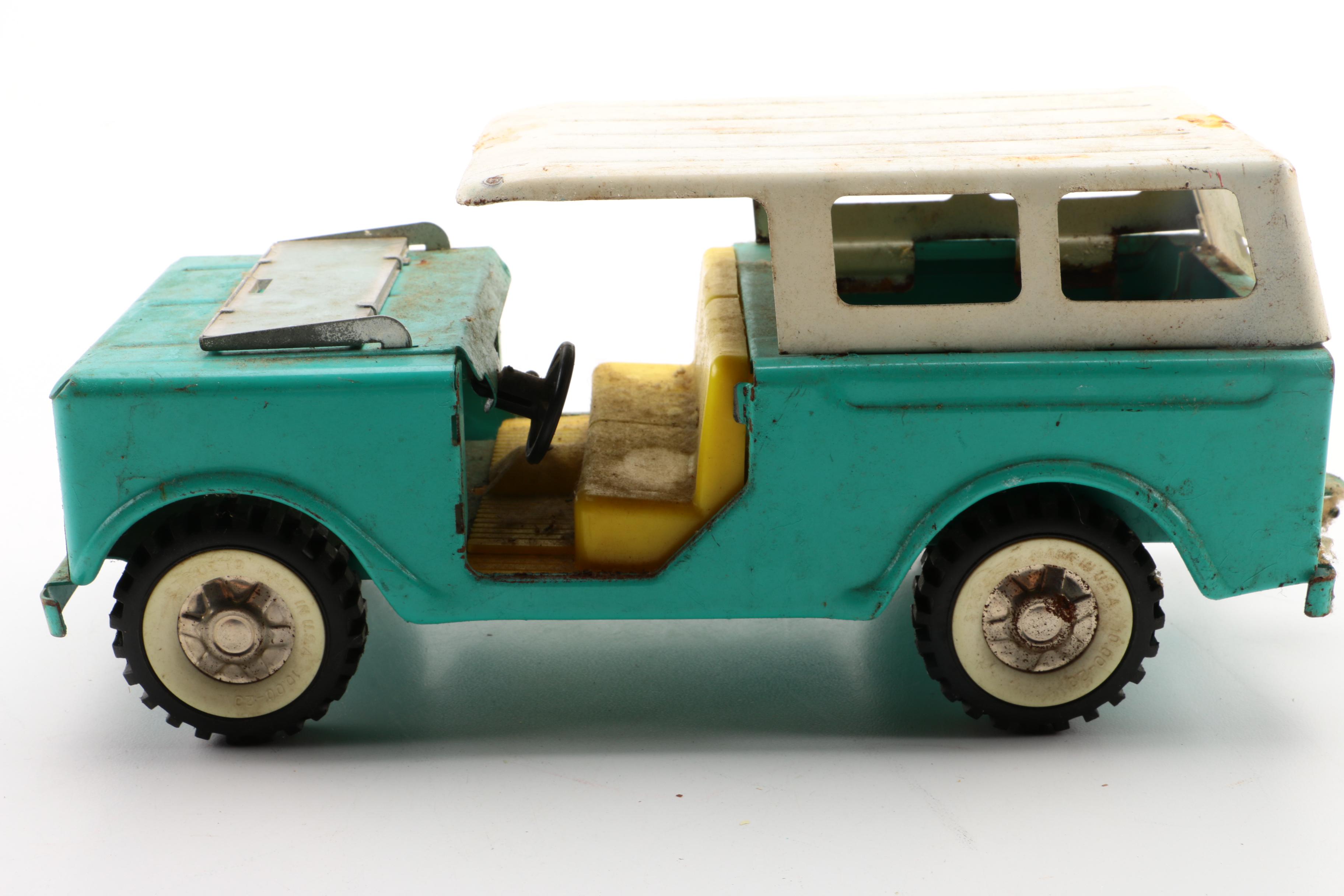 Assorted Vintage Die-Cast Toys