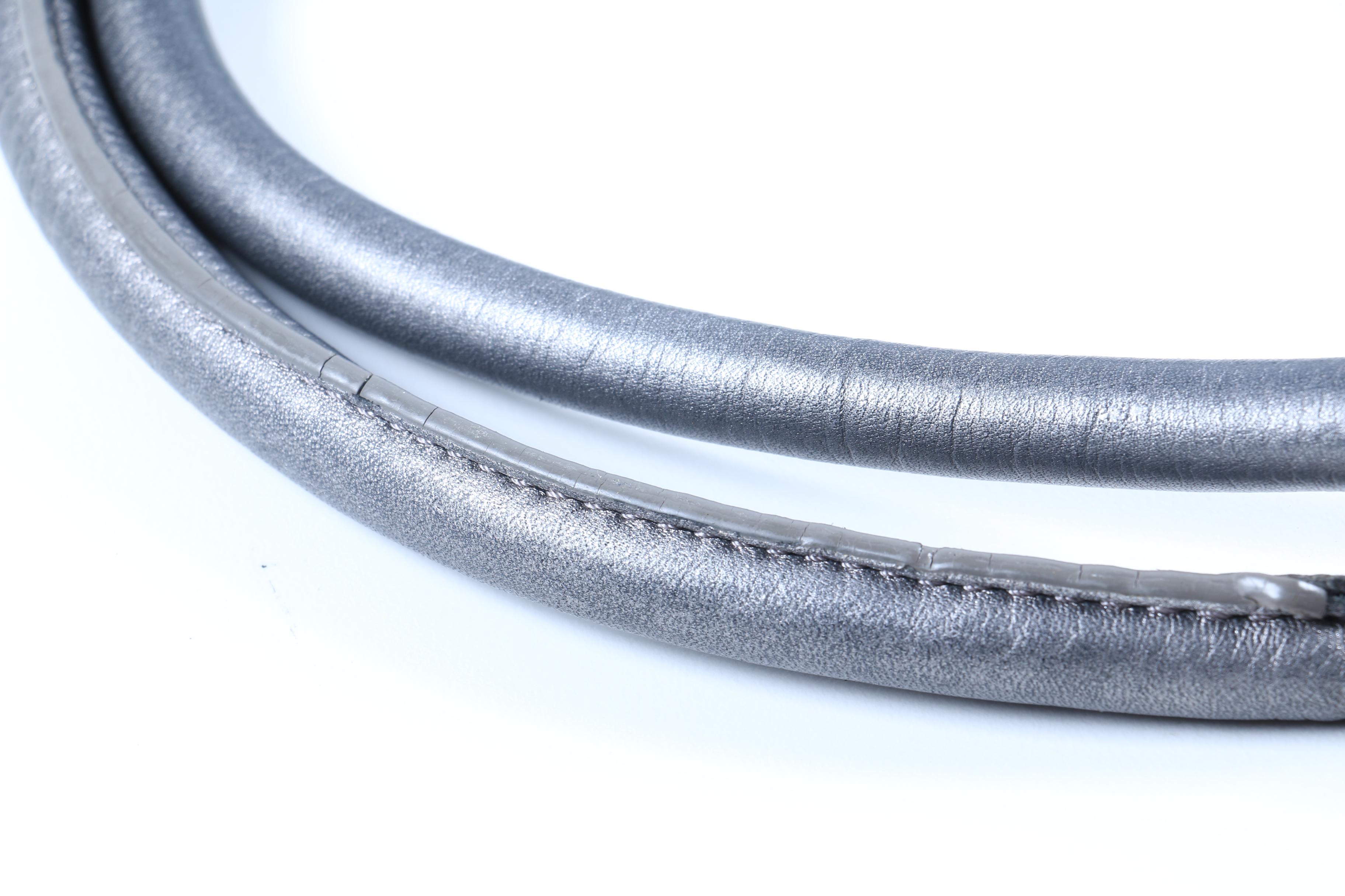 Tory Burch Metallic Silver Leather Tote