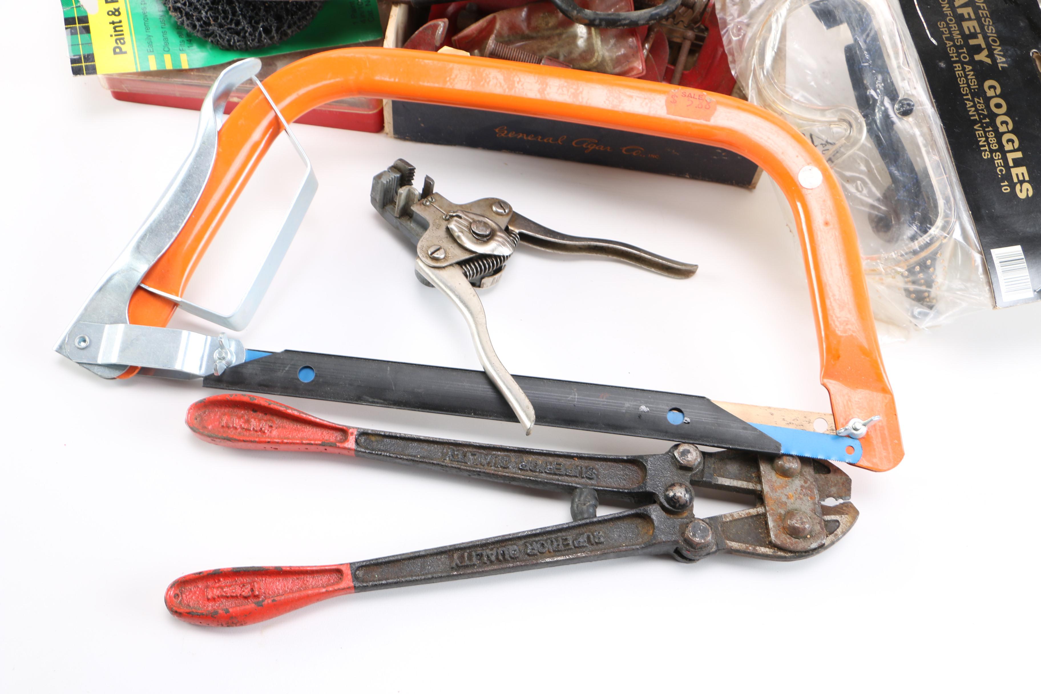 Assorted Small Shop Tools