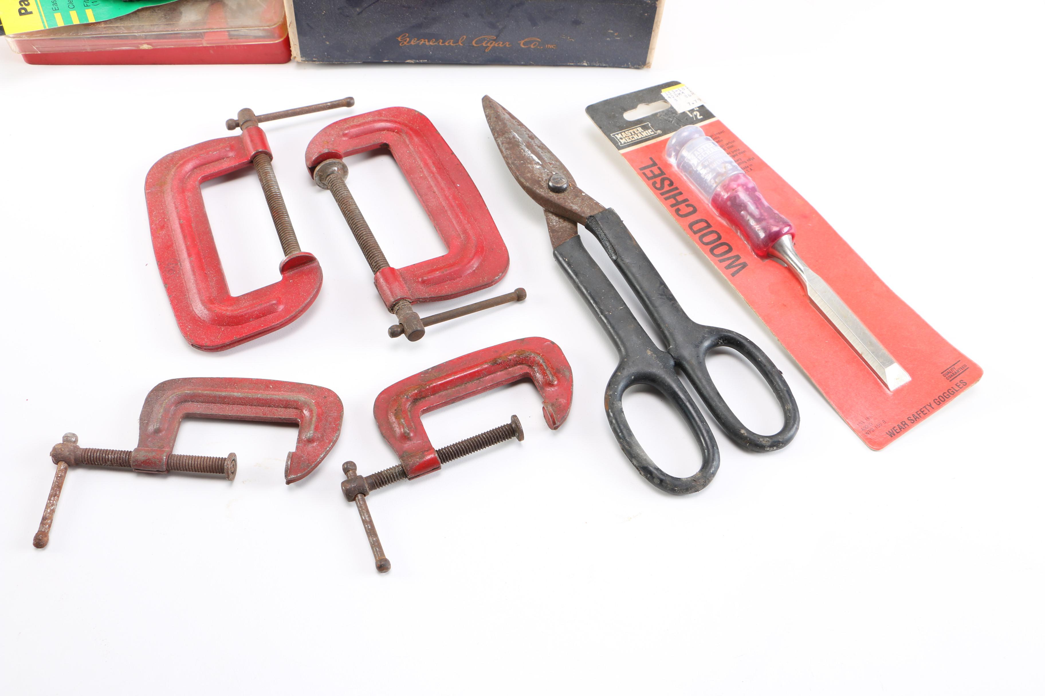Assorted Small Shop Tools