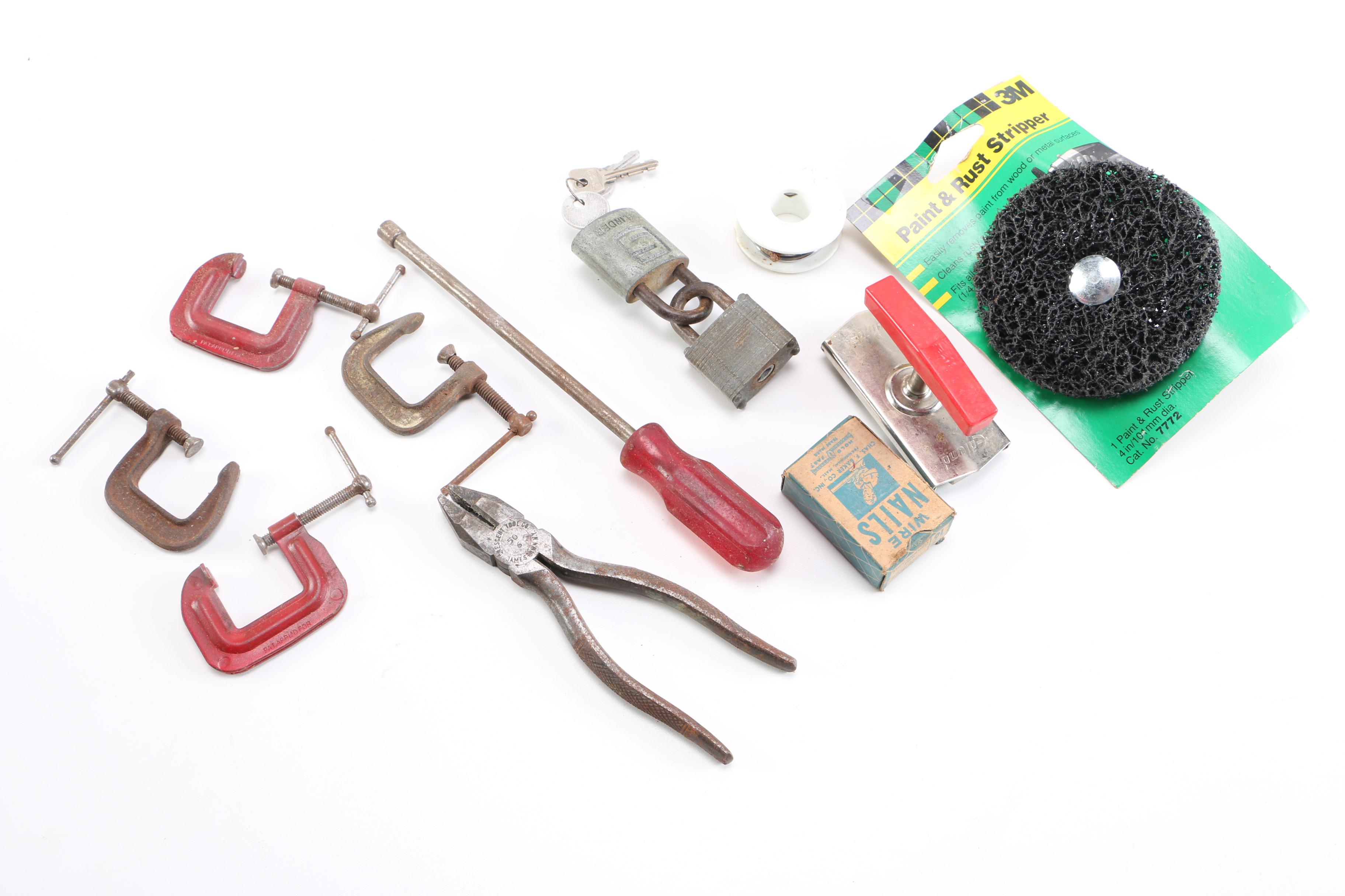 Assorted Small Shop Tools