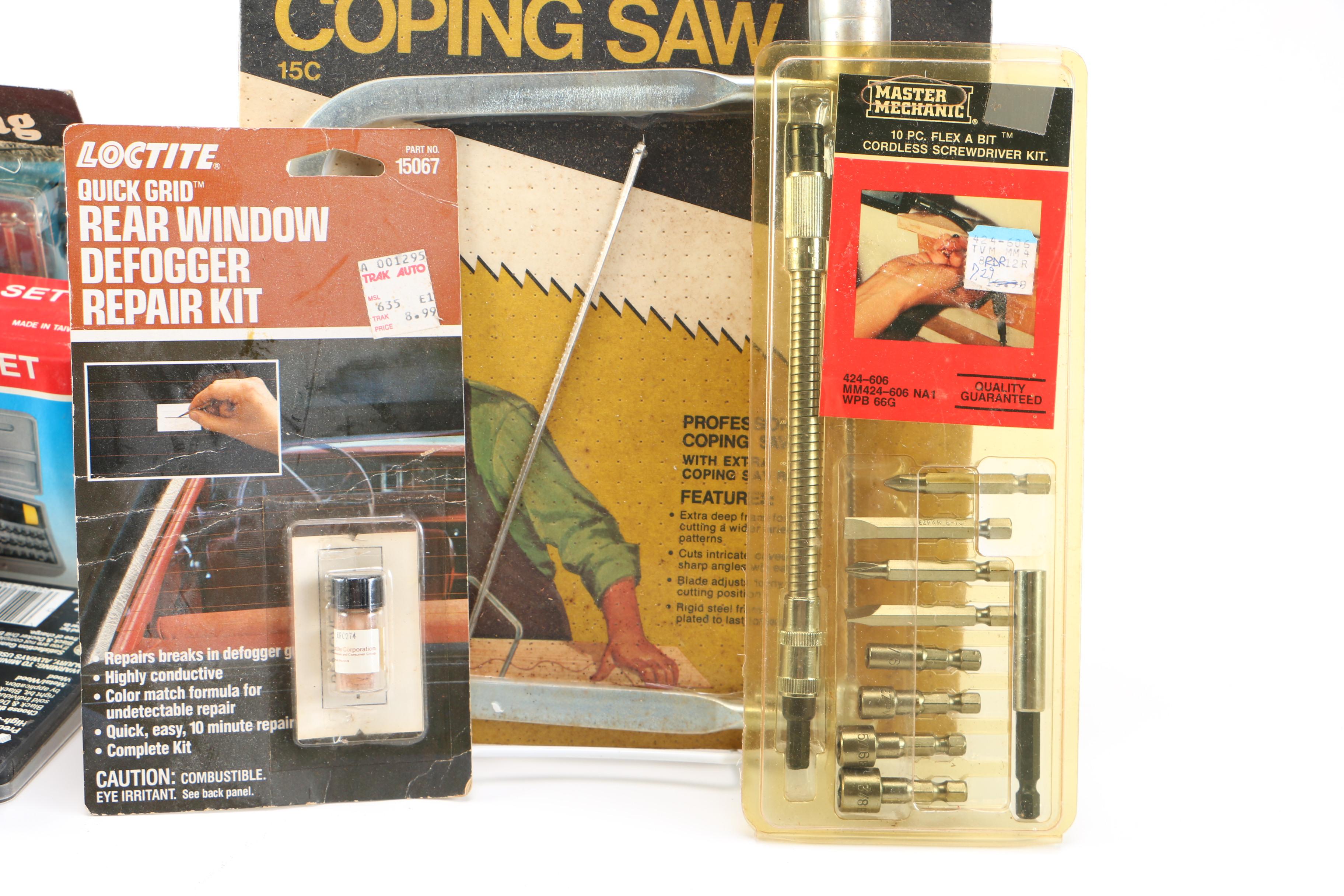 Assorted Small Shop Tools