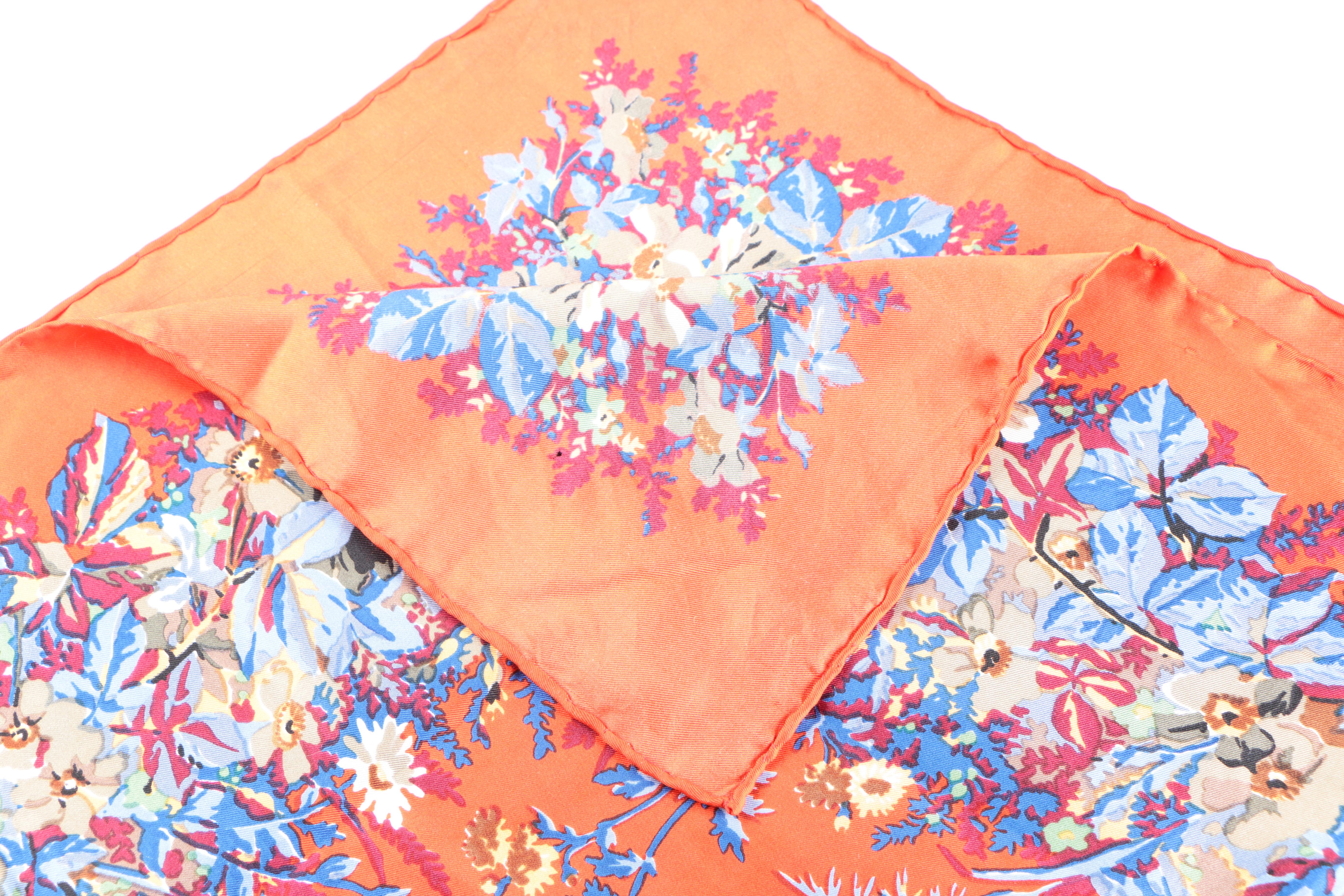 Liberty of London Floral Silk Fashion Scarf