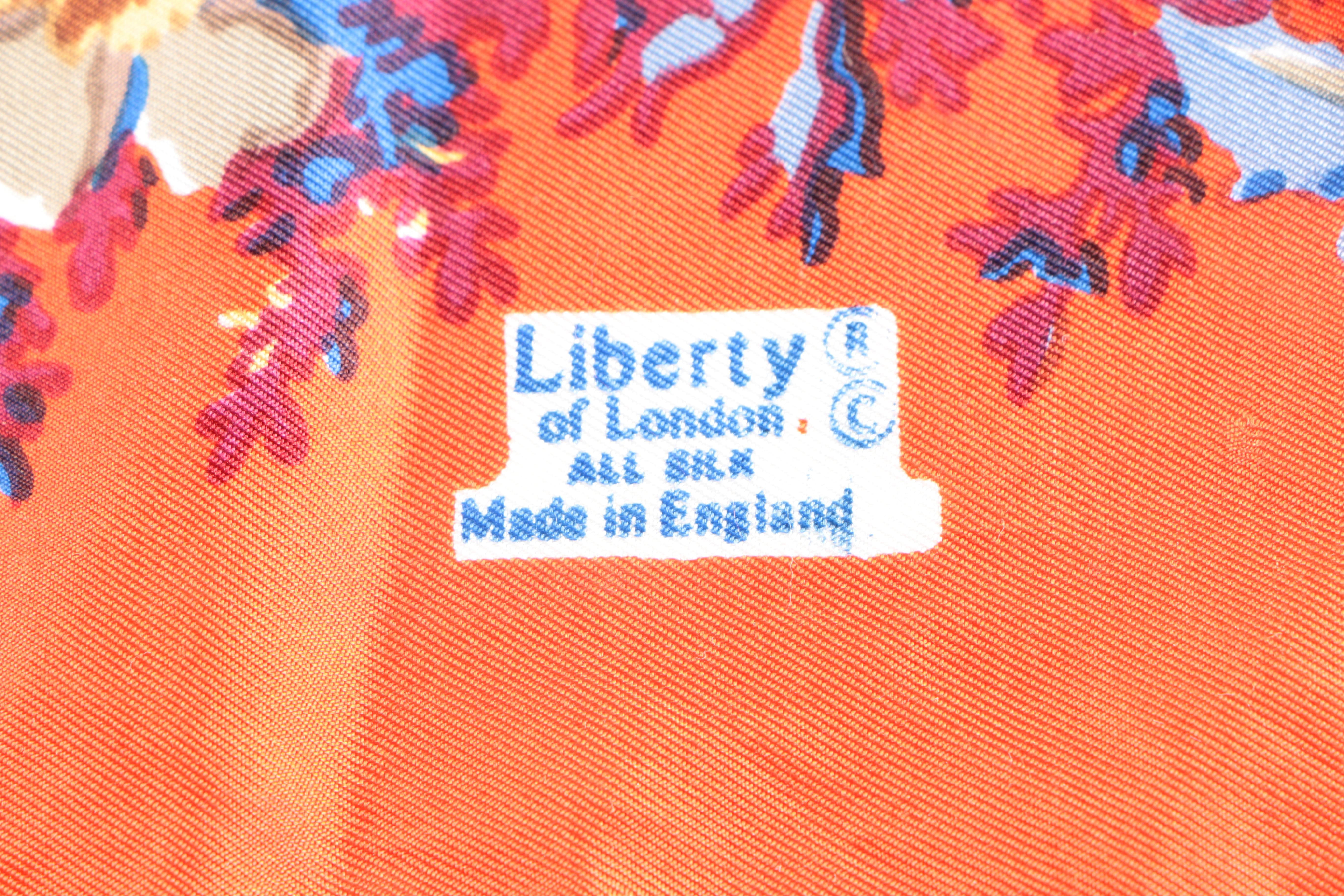Liberty of London Floral Silk Fashion Scarf
