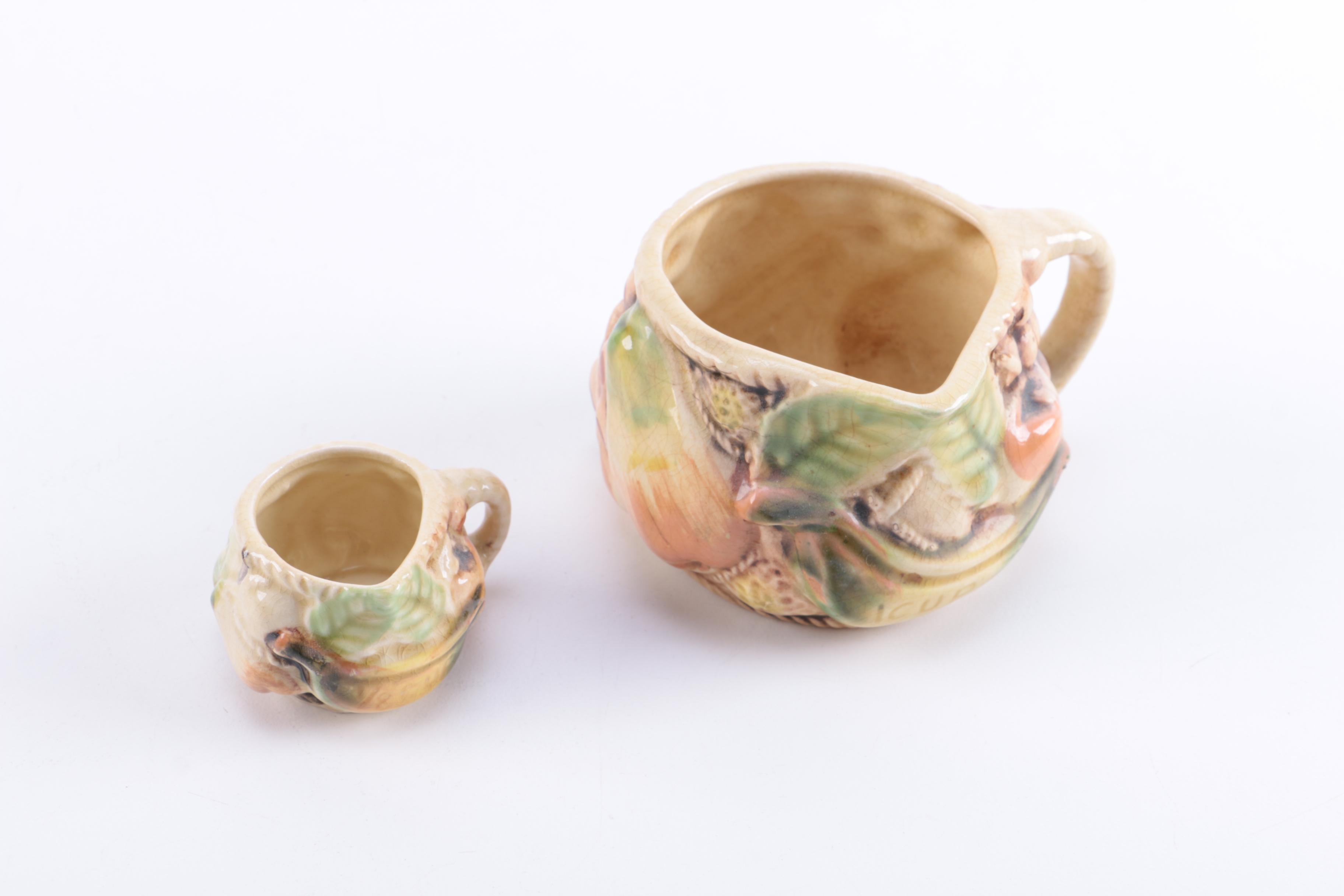 Fruit-Themed Ceramic Measuring Cup Set