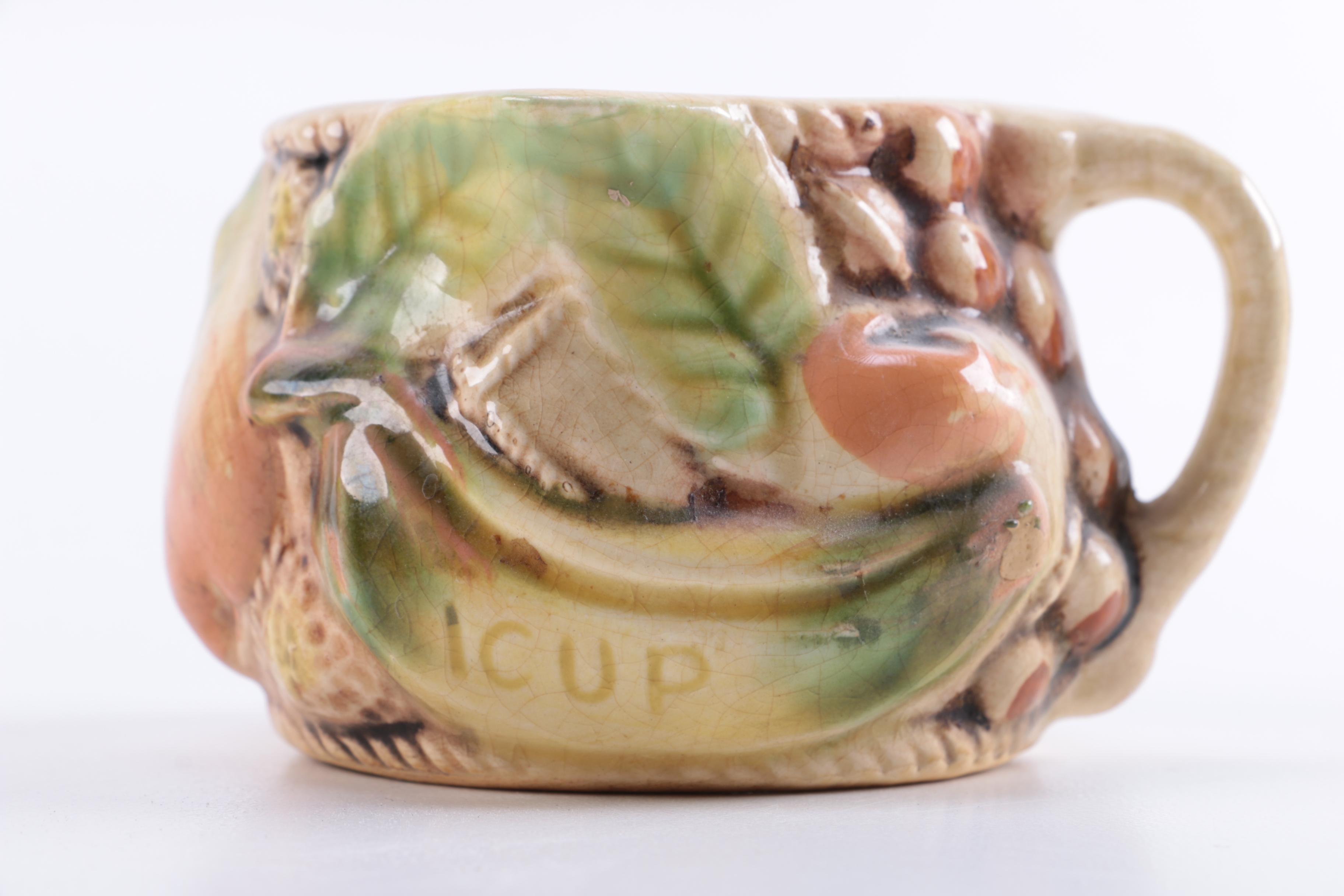 Fruit-Themed Ceramic Measuring Cup Set