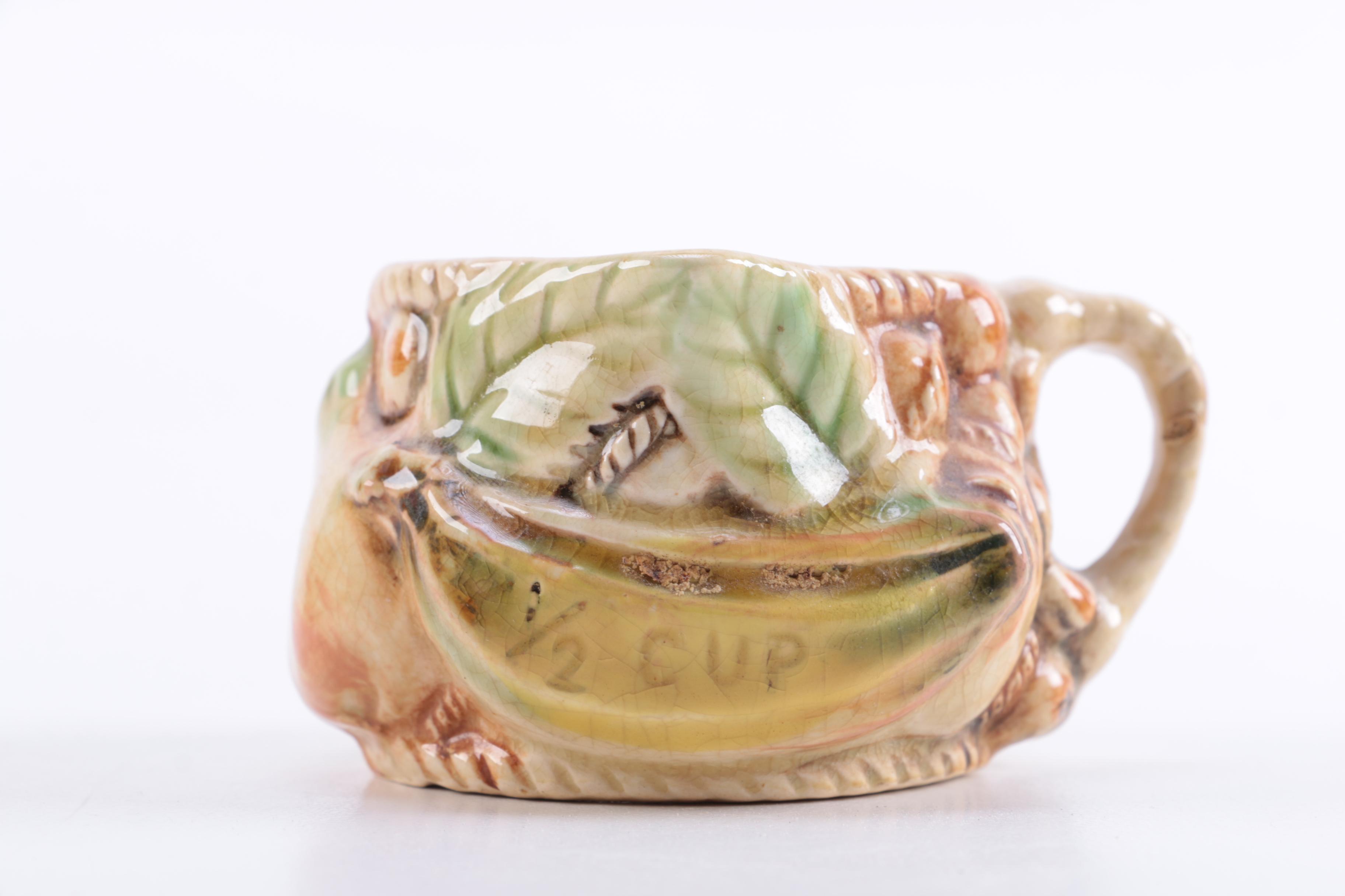 Fruit-Themed Ceramic Measuring Cup Set