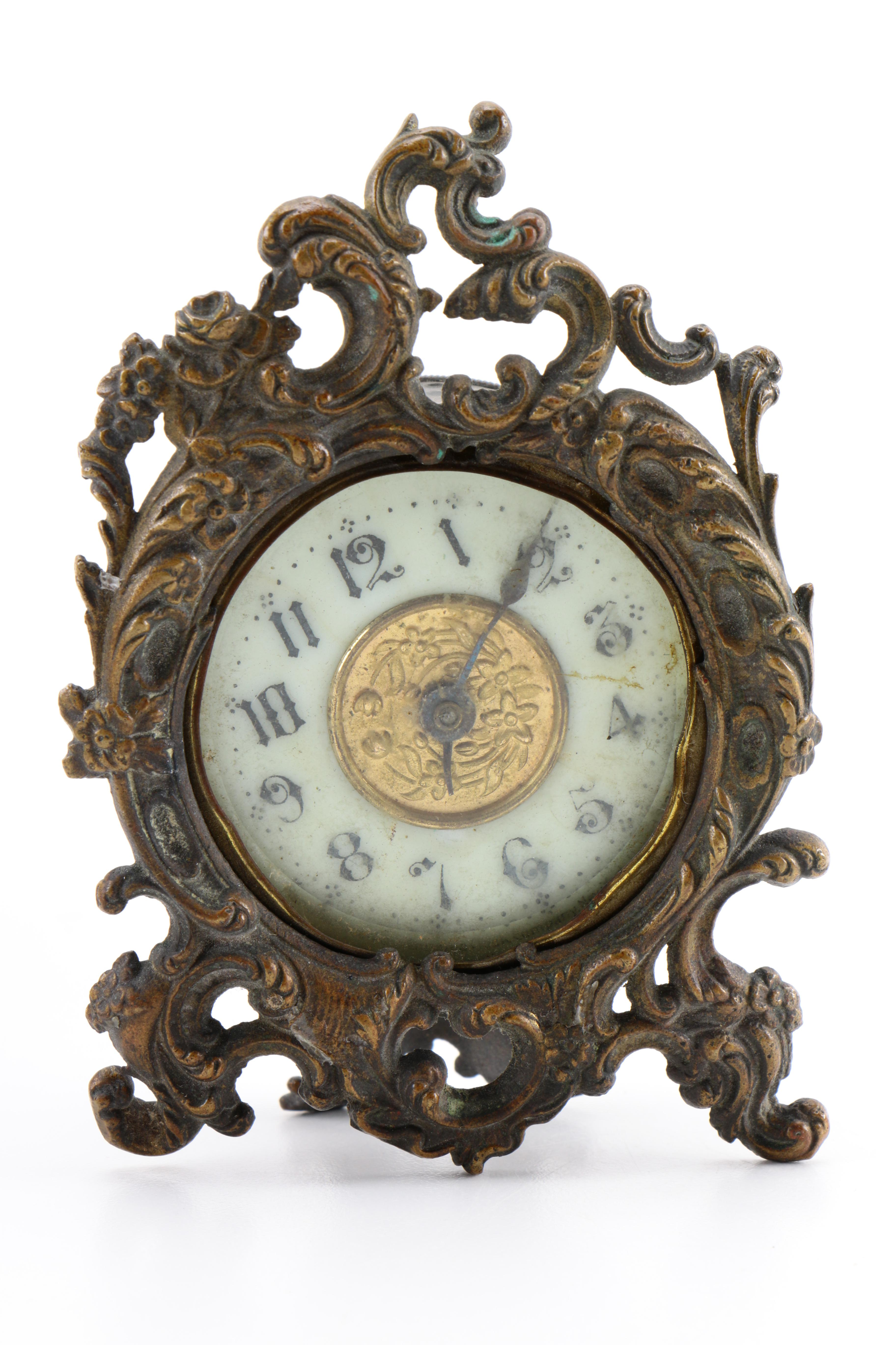 Small Cuckoo Clock and Other Assorted Clocks