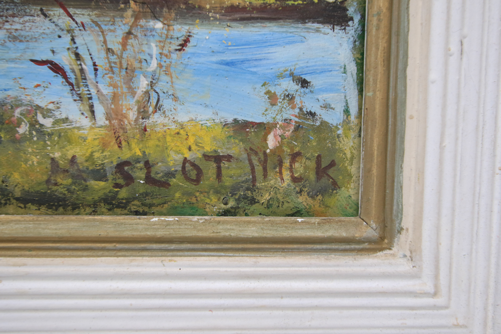M. Slotnick Painting of a Landscape