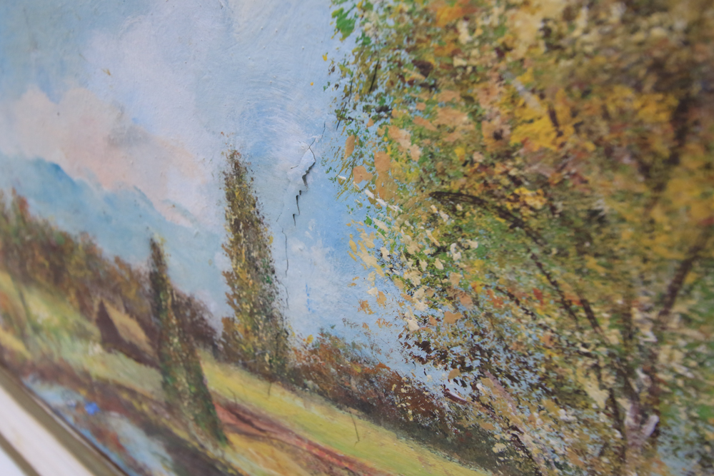 M. Slotnick Painting of a Landscape