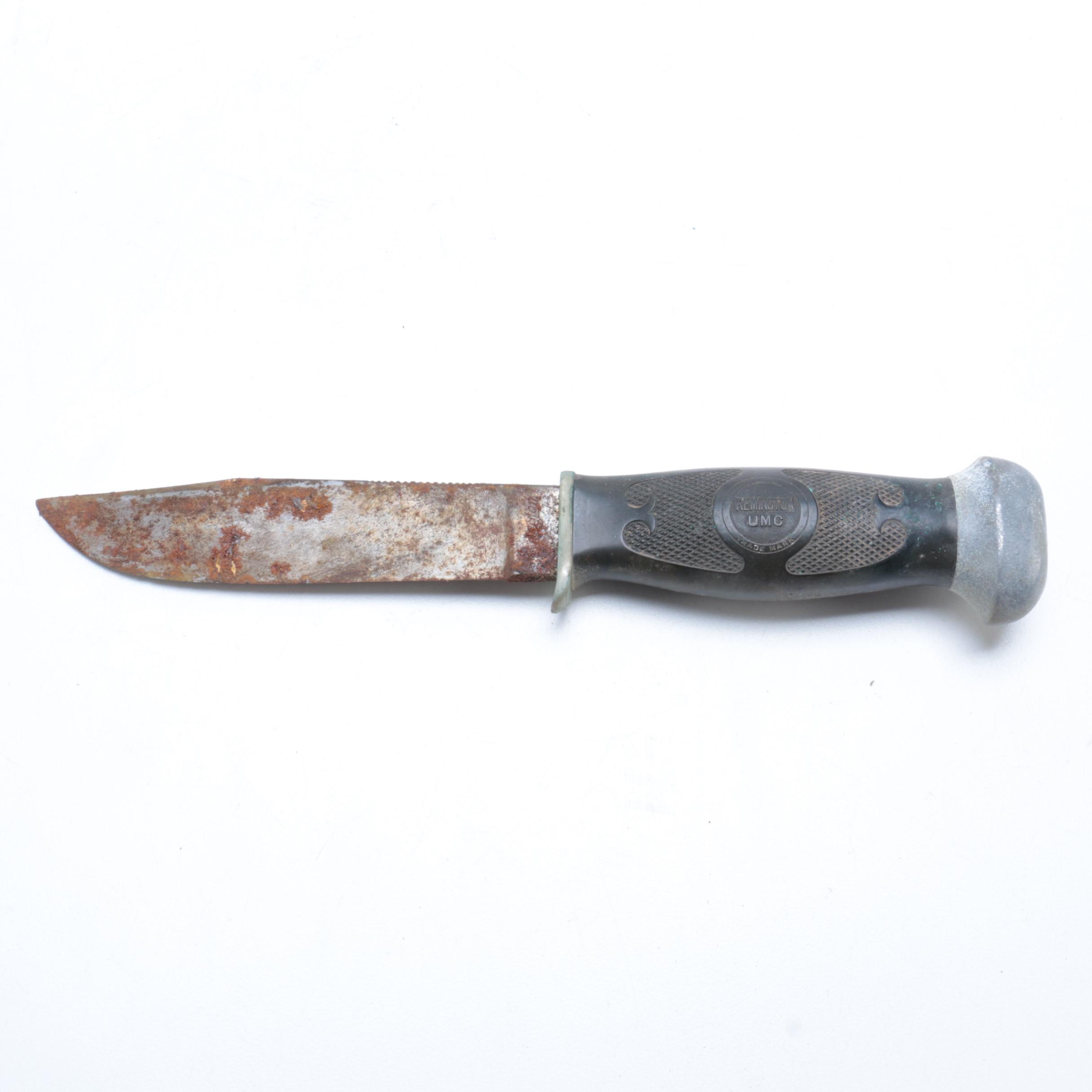 Remington "UMC" Hunting Knife with Sheath