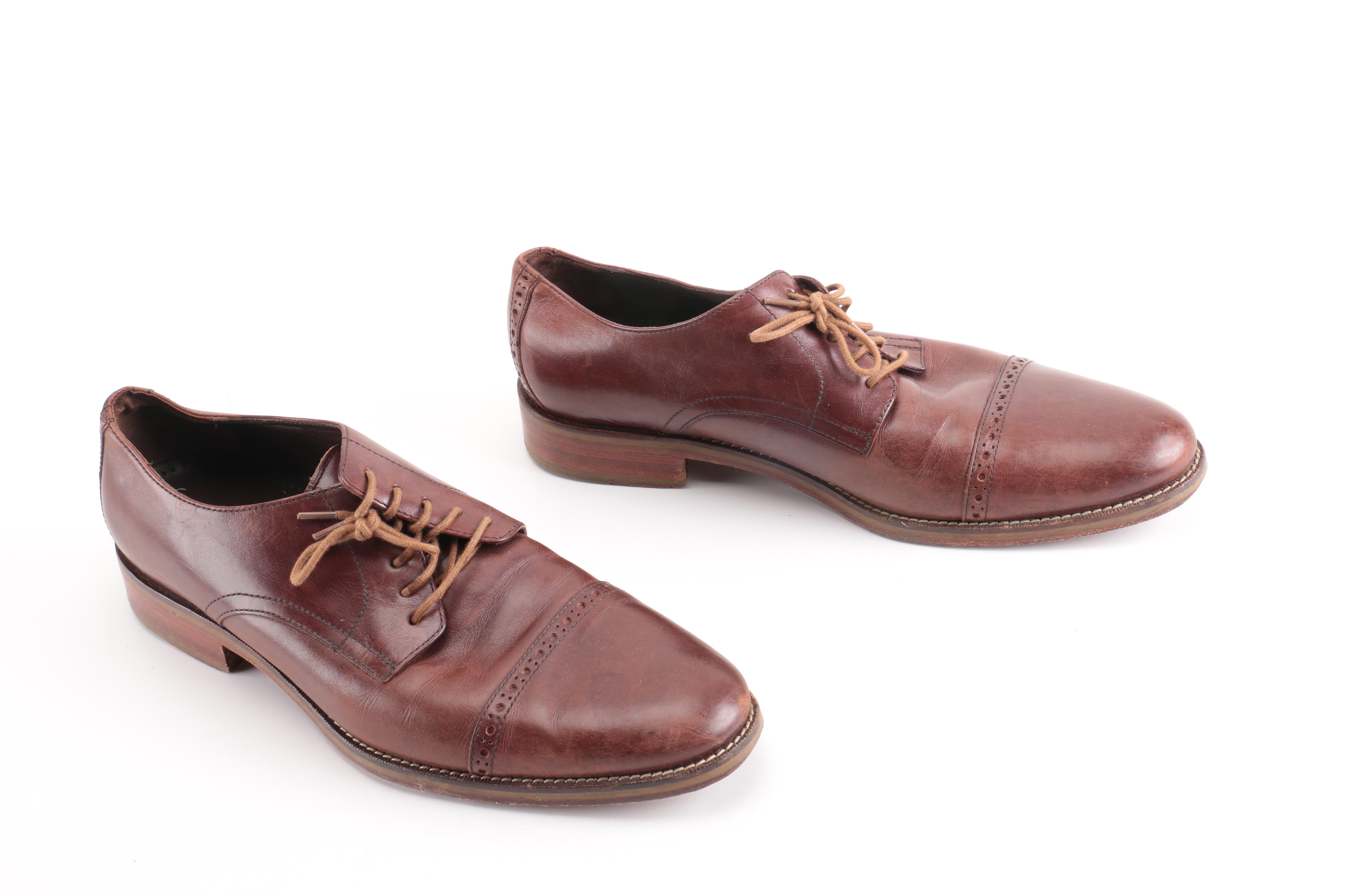 Men's Leather Oxford and Loafers Including Cole Haan