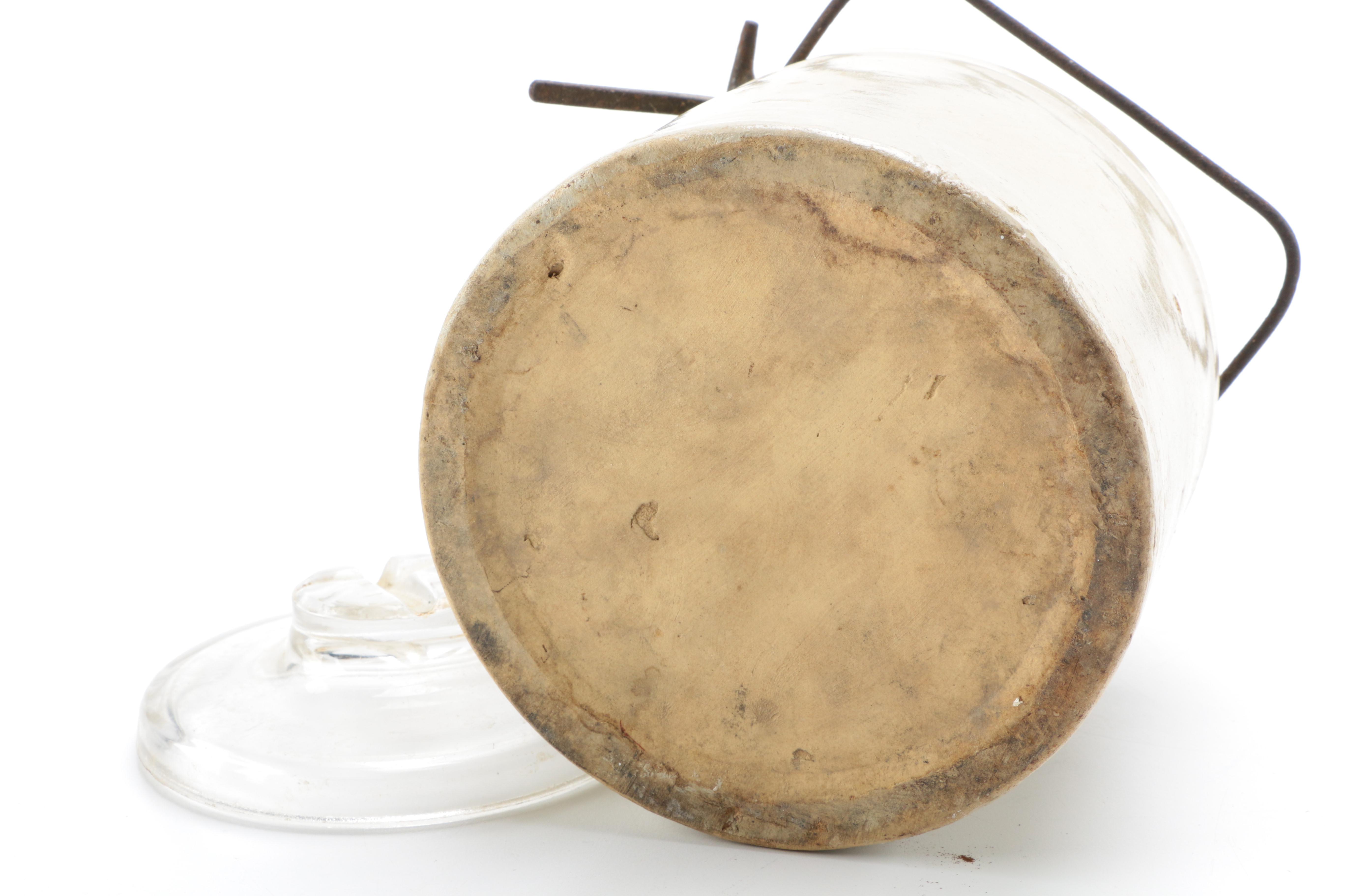 Assortment of Vintage Stoneware Containers