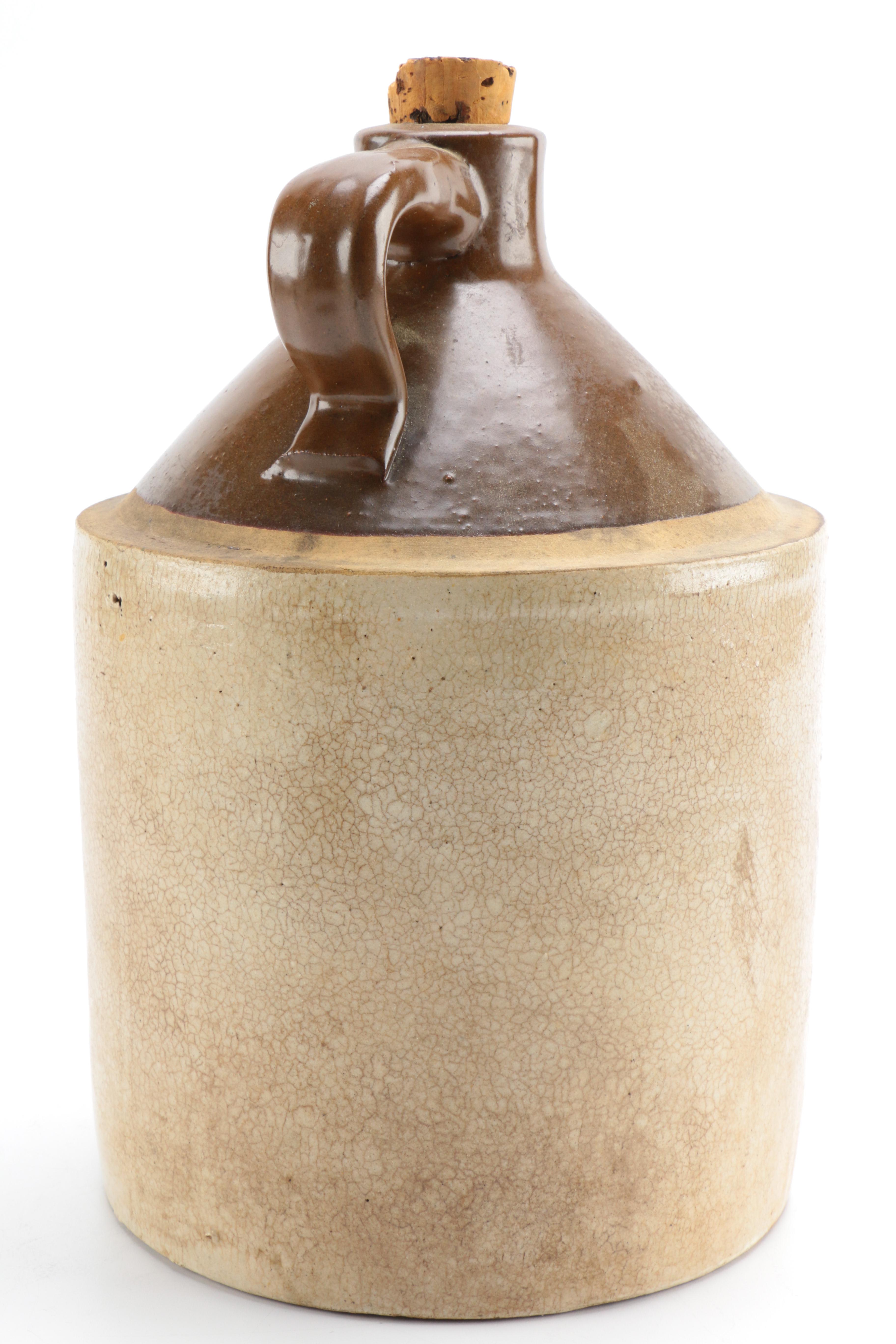 Assortment of Vintage Stoneware Containers