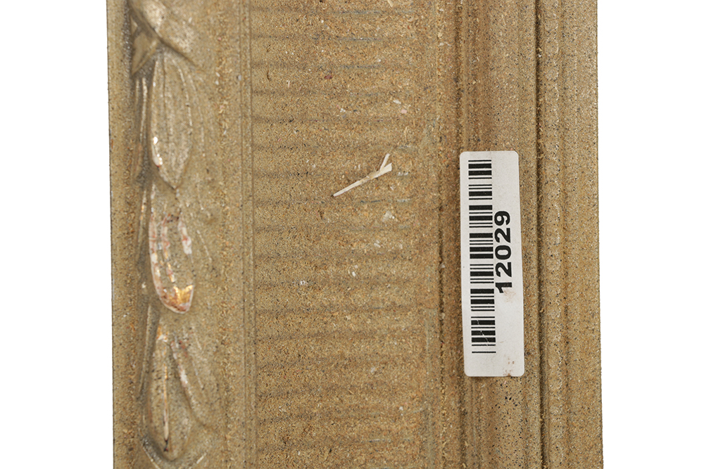 Contemporary Wood and Gesso Frame