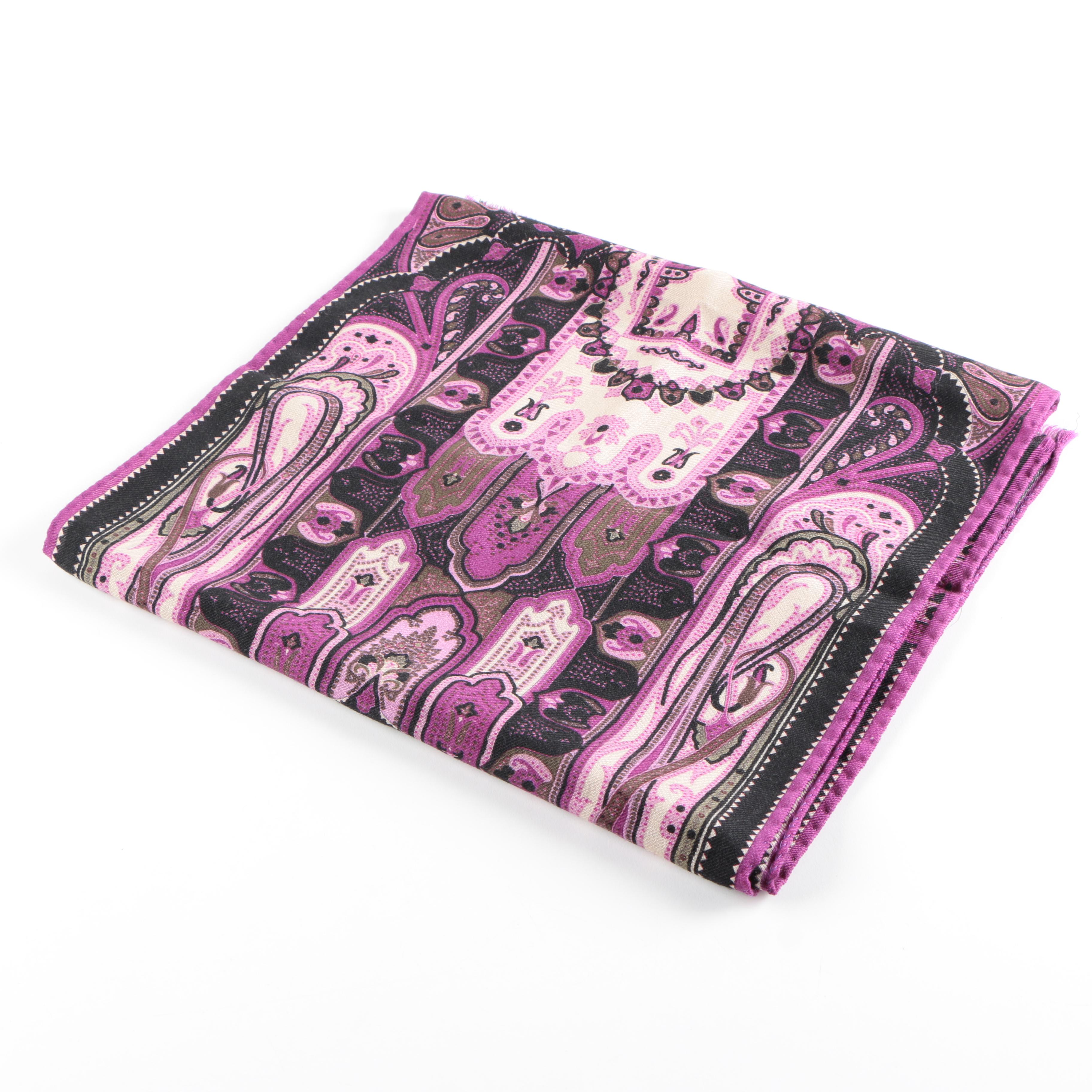 Erto Milano Wool and Silk Scarf