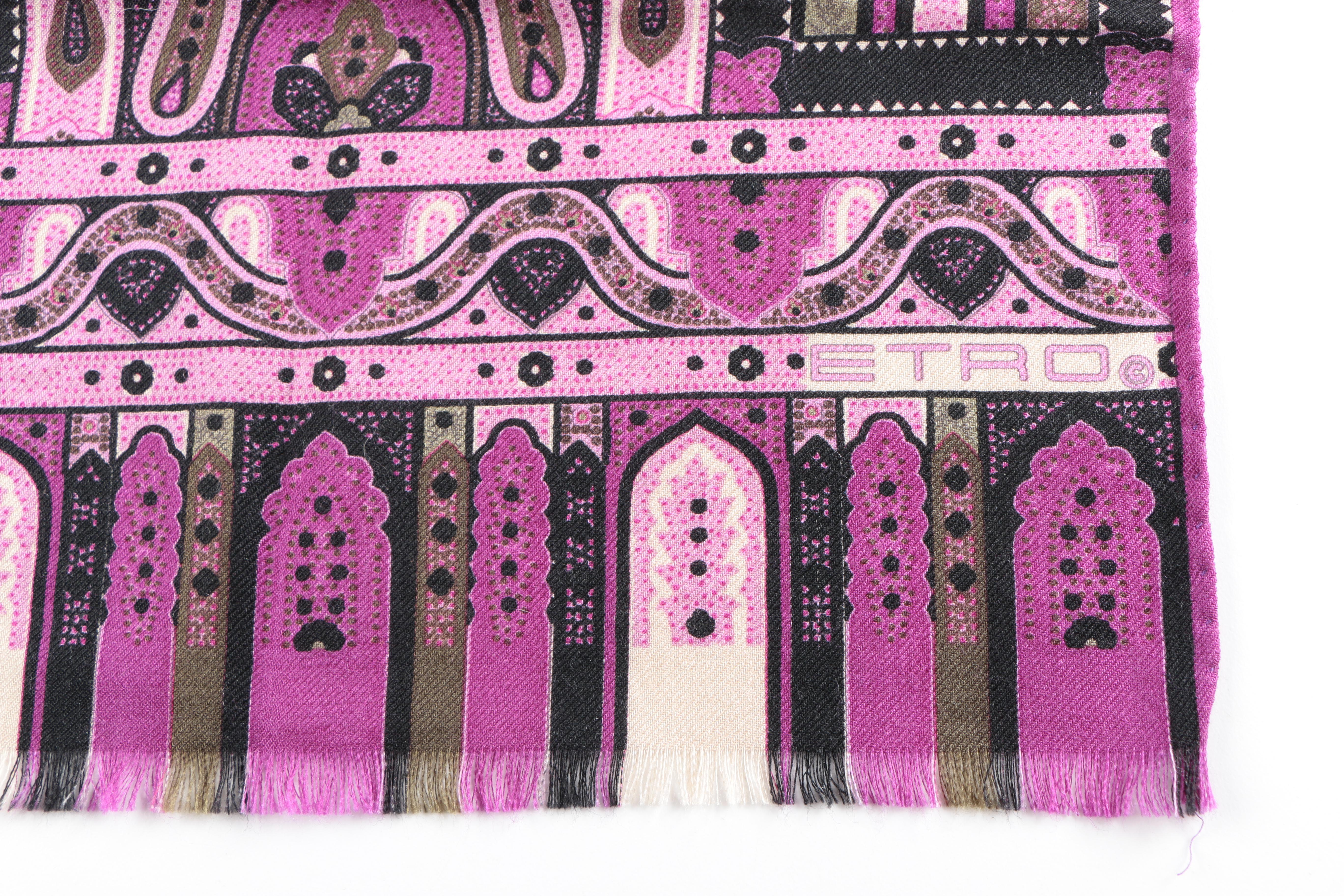 Erto Milano Wool and Silk Scarf