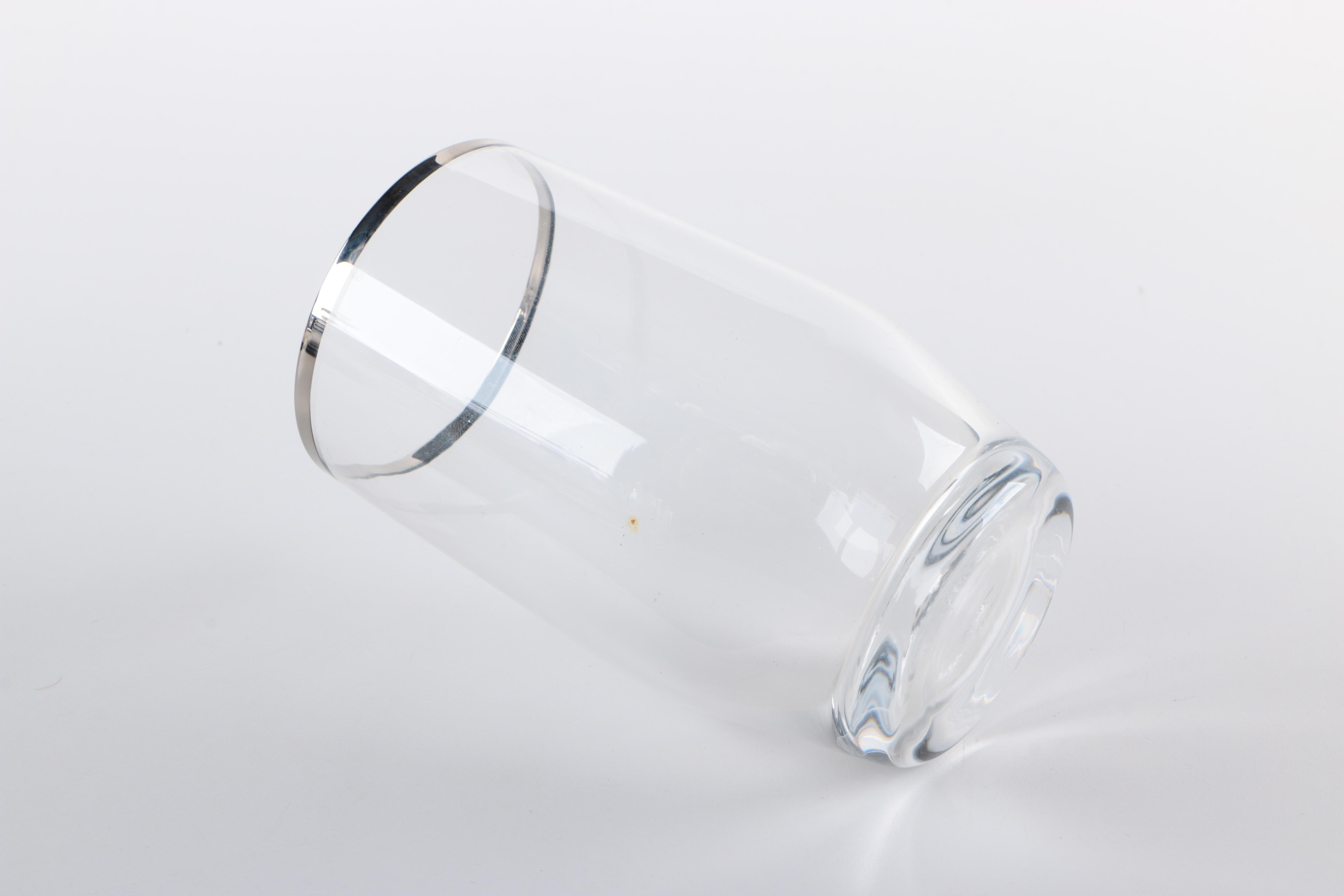 Five Crystal Glasses