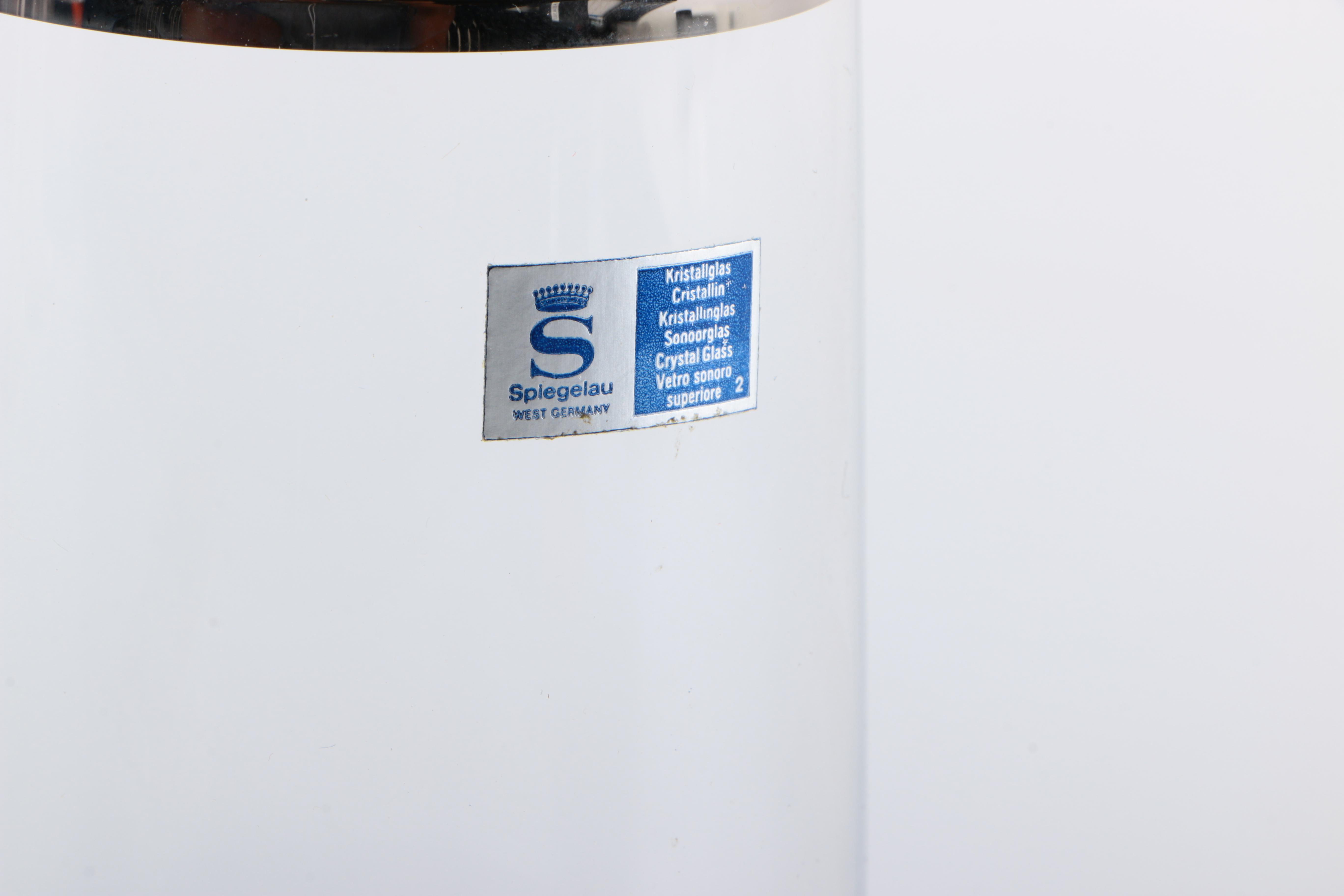 Five Crystal Glasses