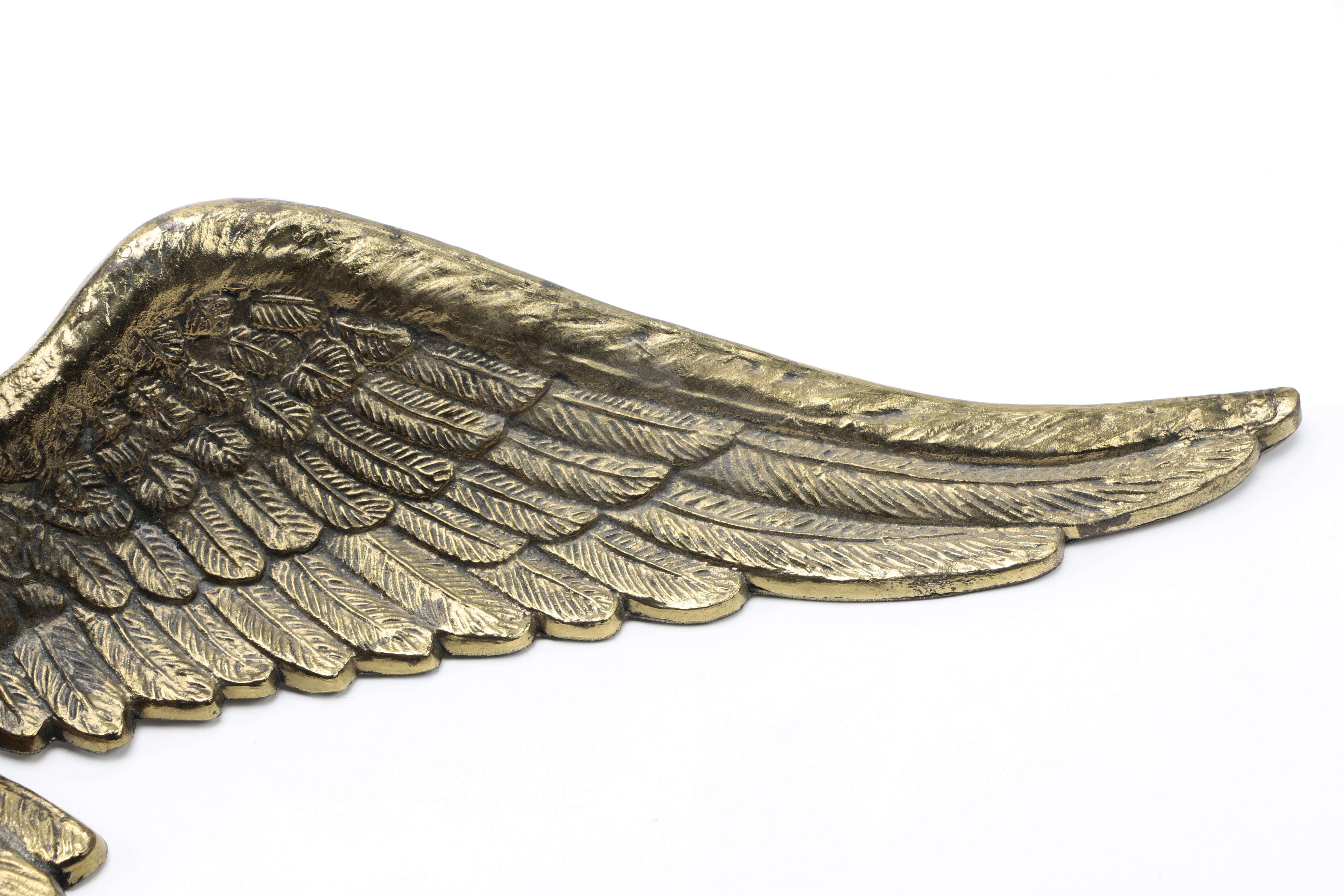 Gold Tone Metal Eagle
