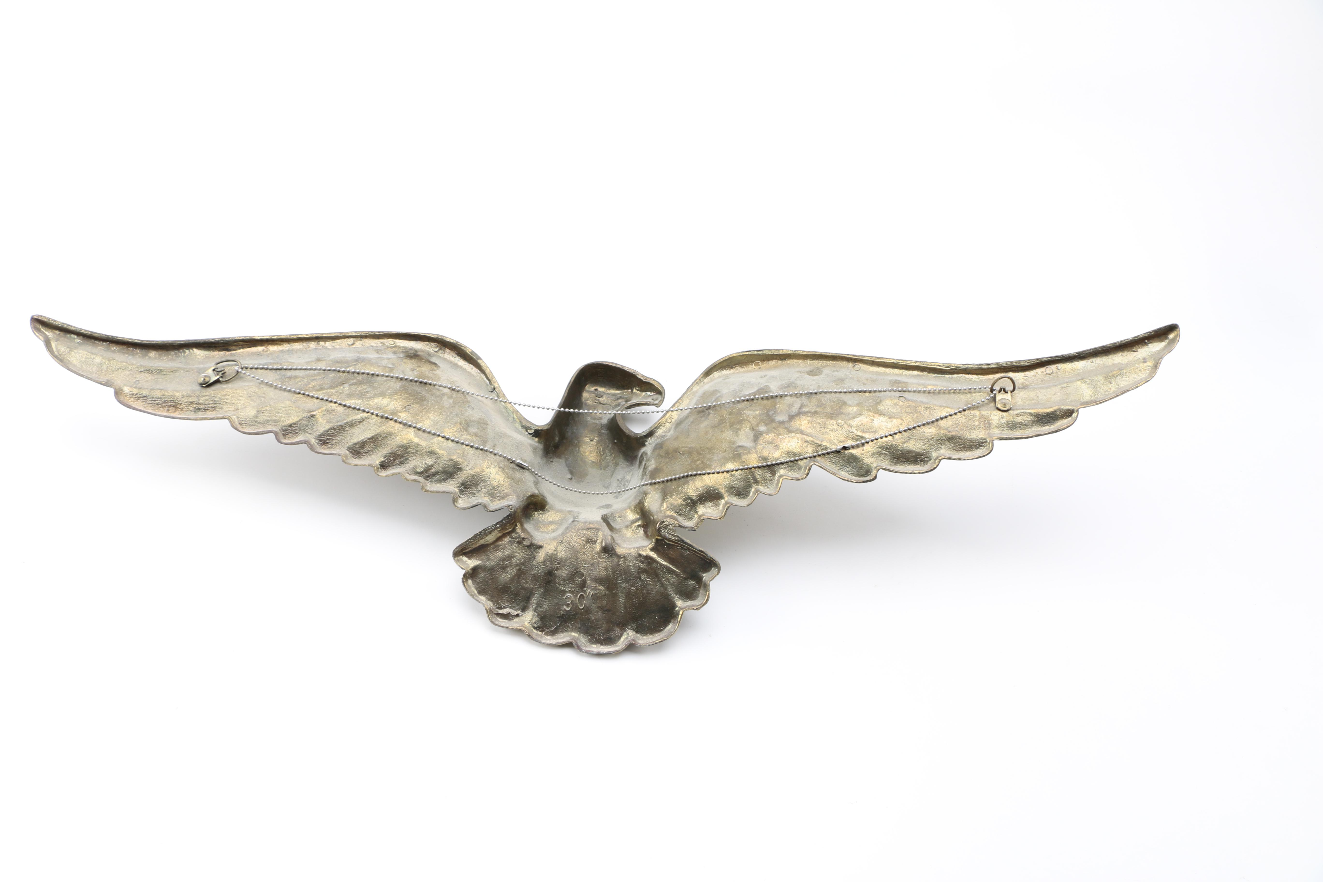 Gold Tone Metal Eagle