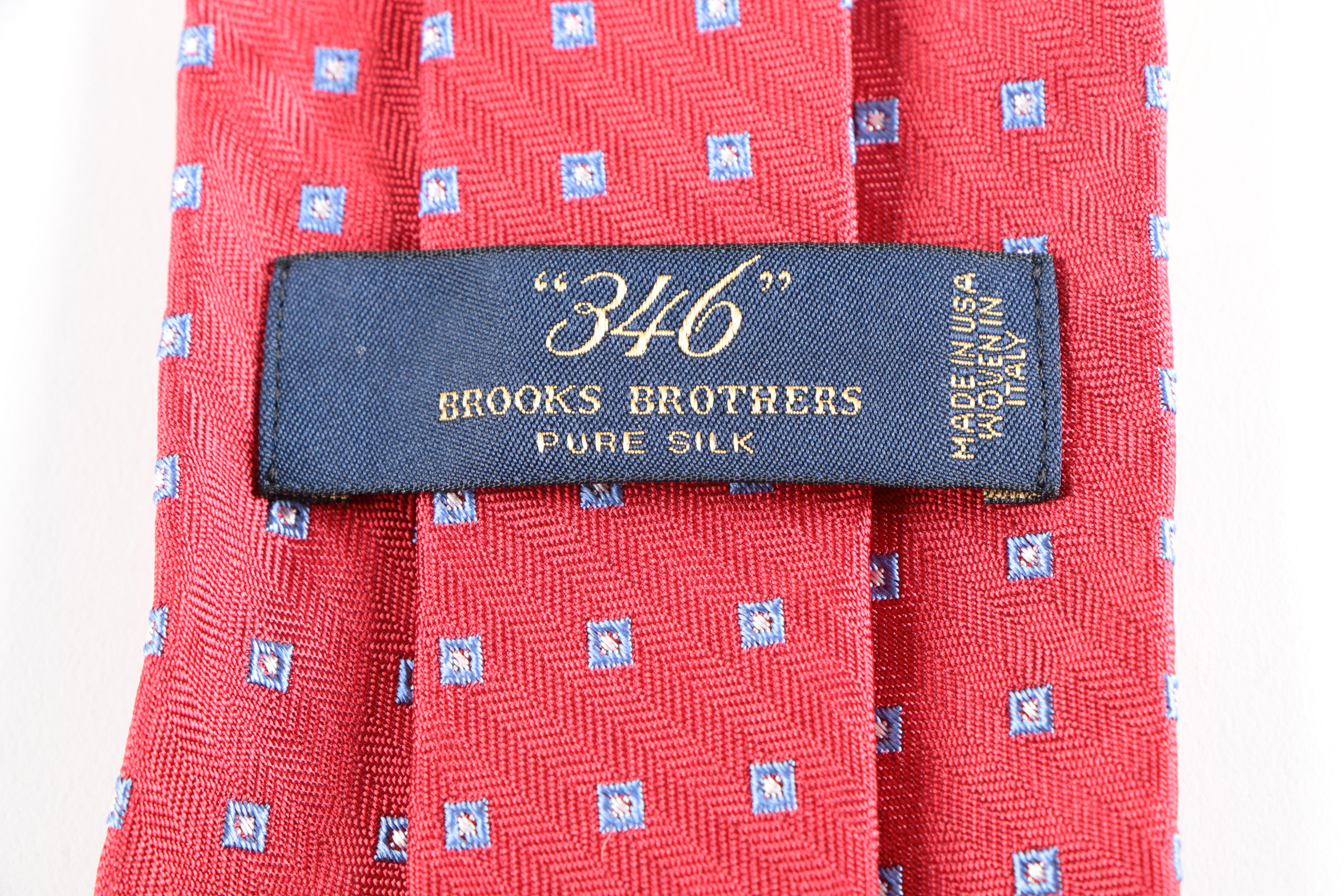 Brooks Brothers Silk Neckties