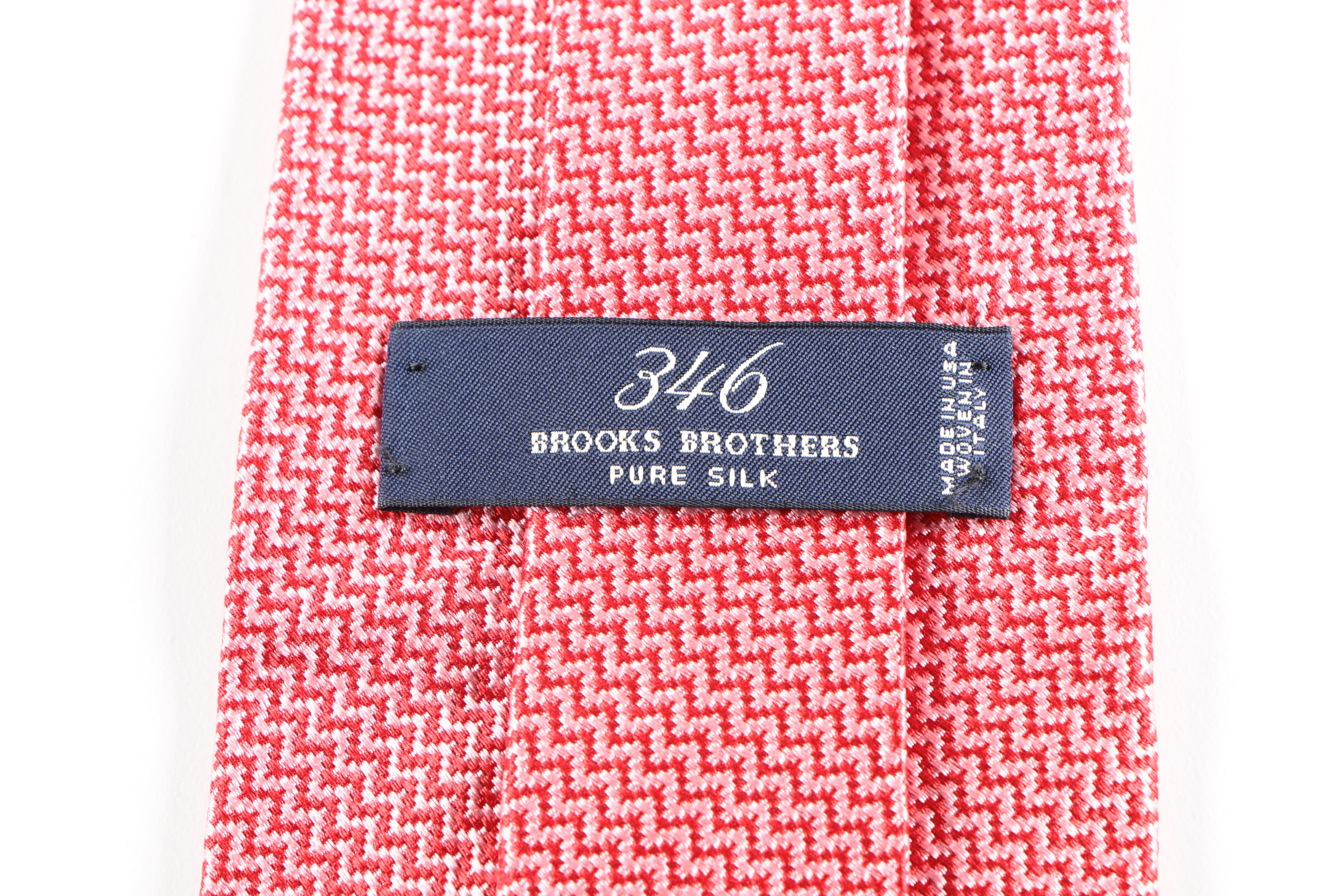 Brooks Brothers Silk Neckties