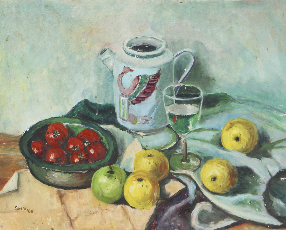Sheri Still Life Painting on Board