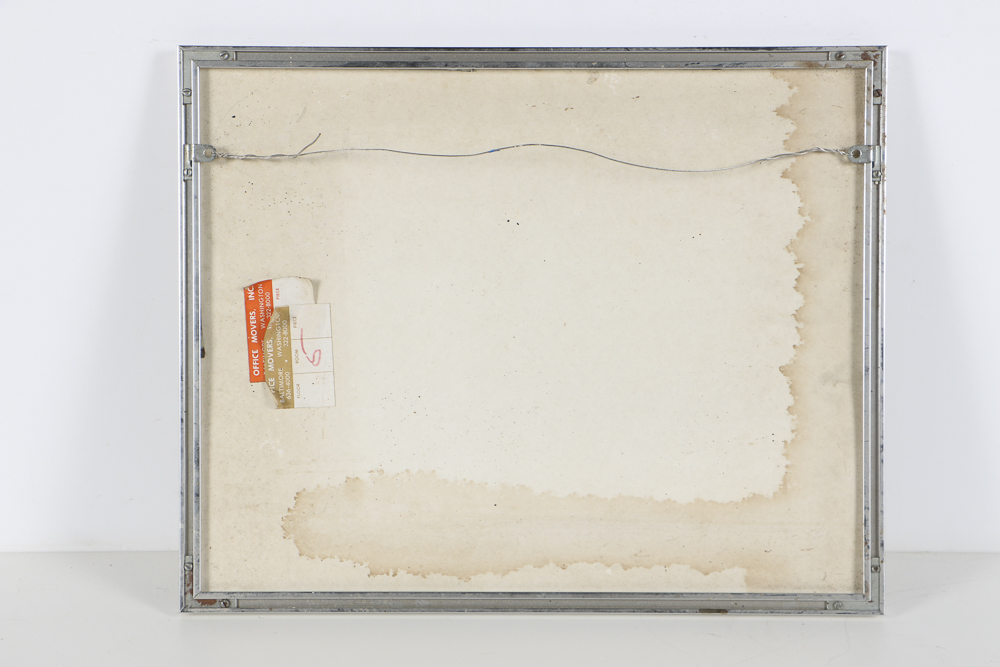 Jacqueline Cooper Watercolor Painting "Café Chez Mon Shrink"