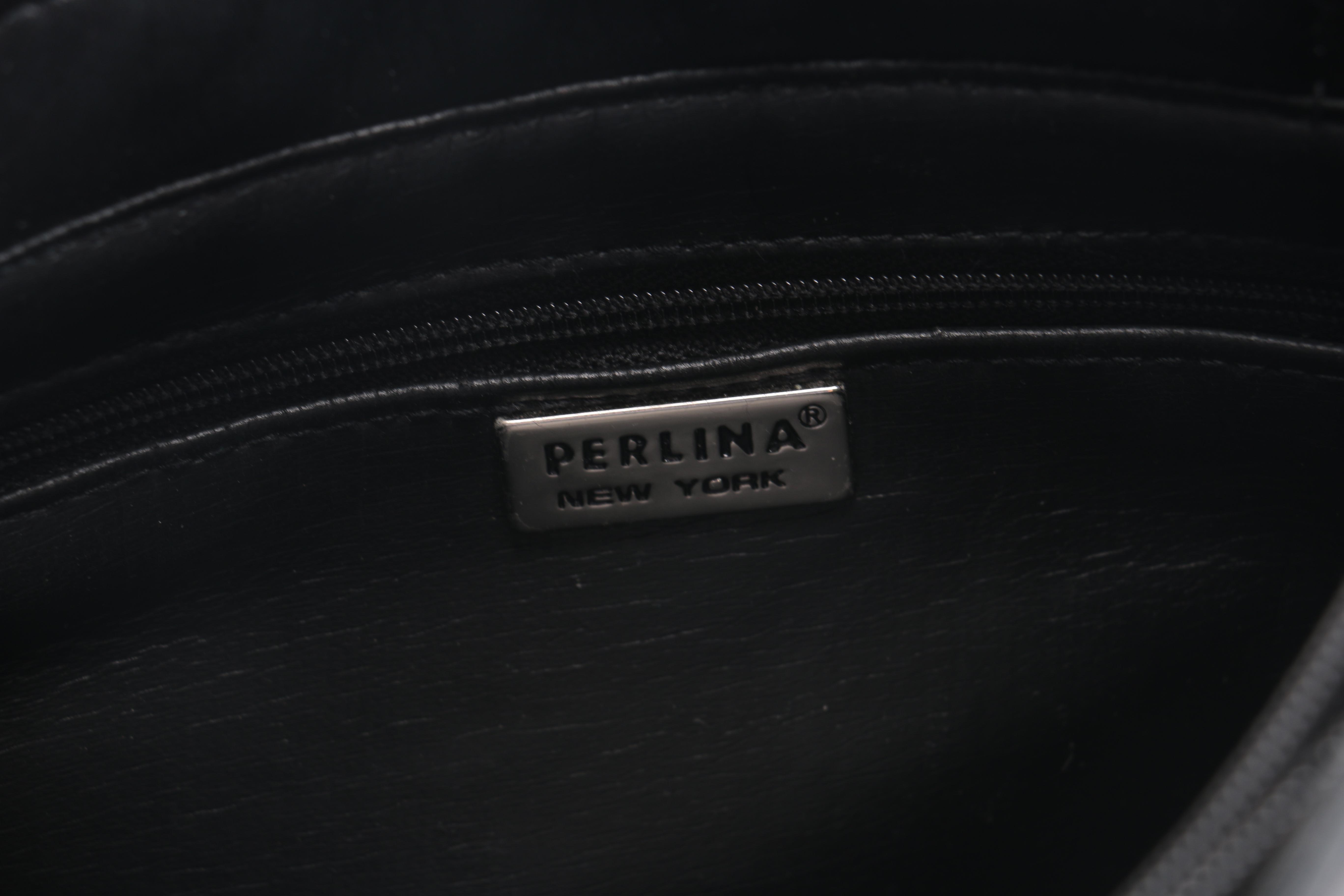 Perlina and Banana Republic Leather Handbags