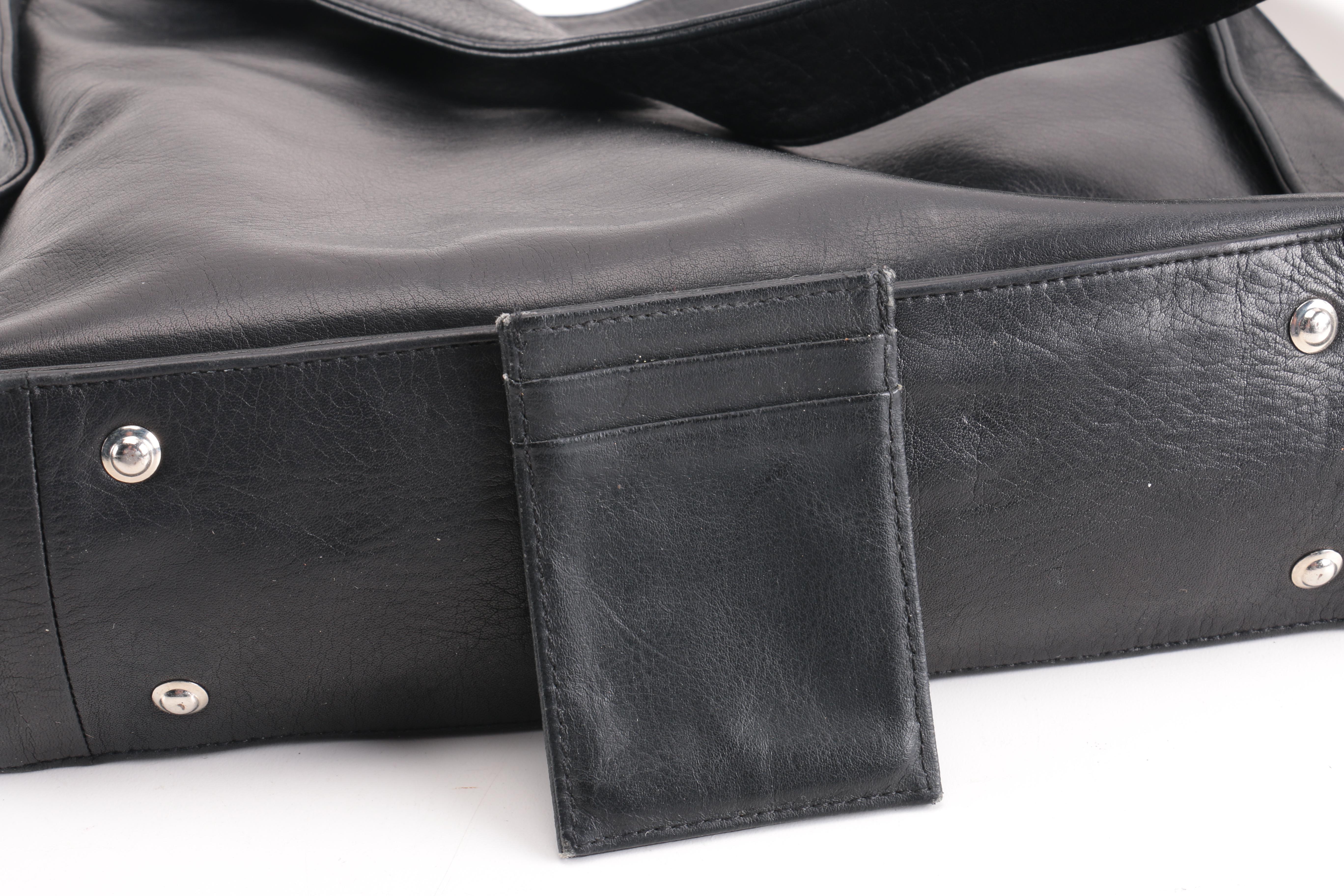 Perlina and Banana Republic Leather Handbags