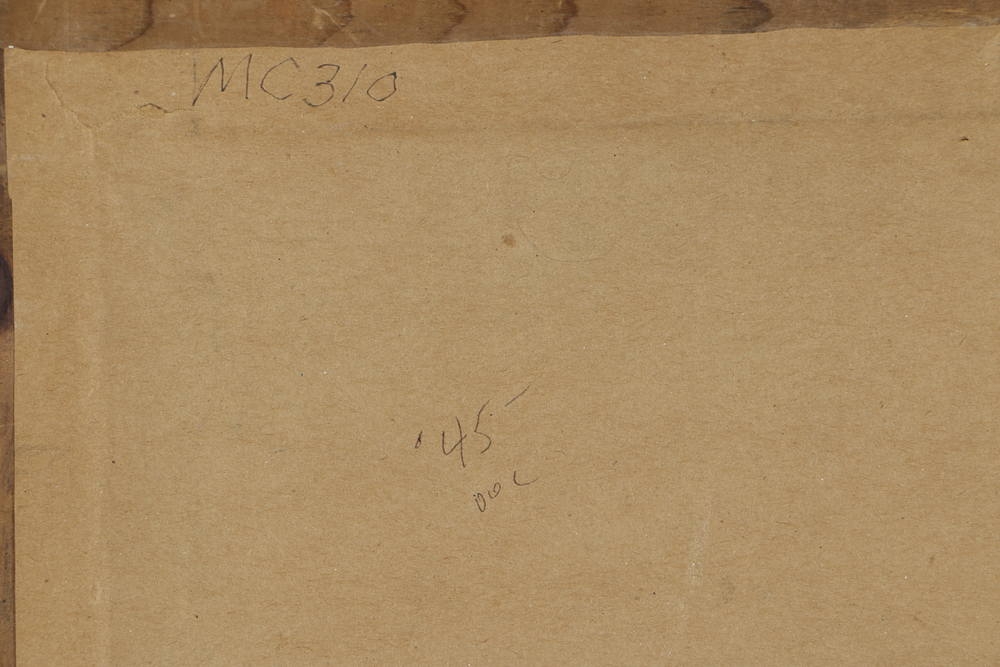 Oil Painting on Board of Mountainous Landscape