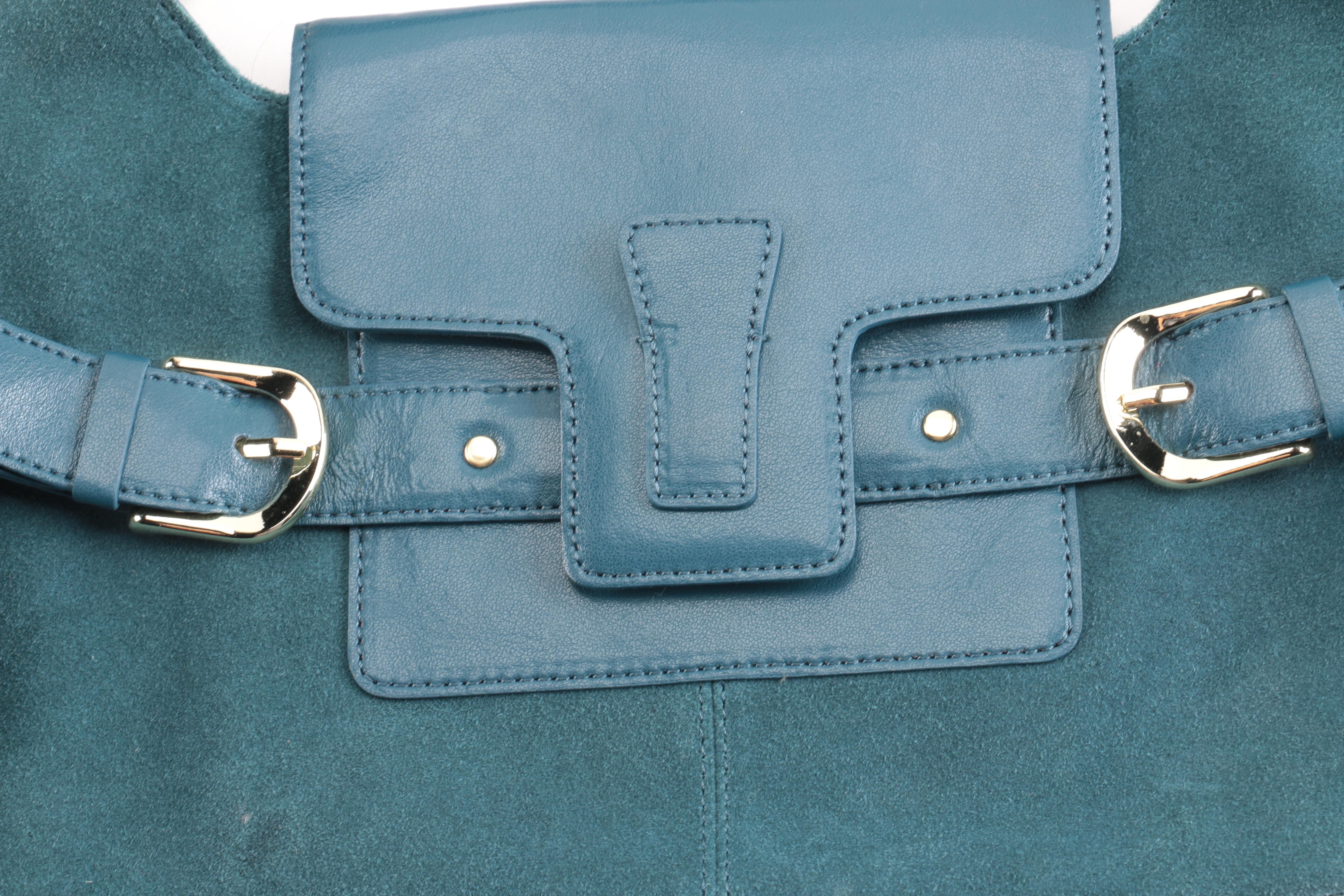 Perlina and Banana Republic Leather Handbags