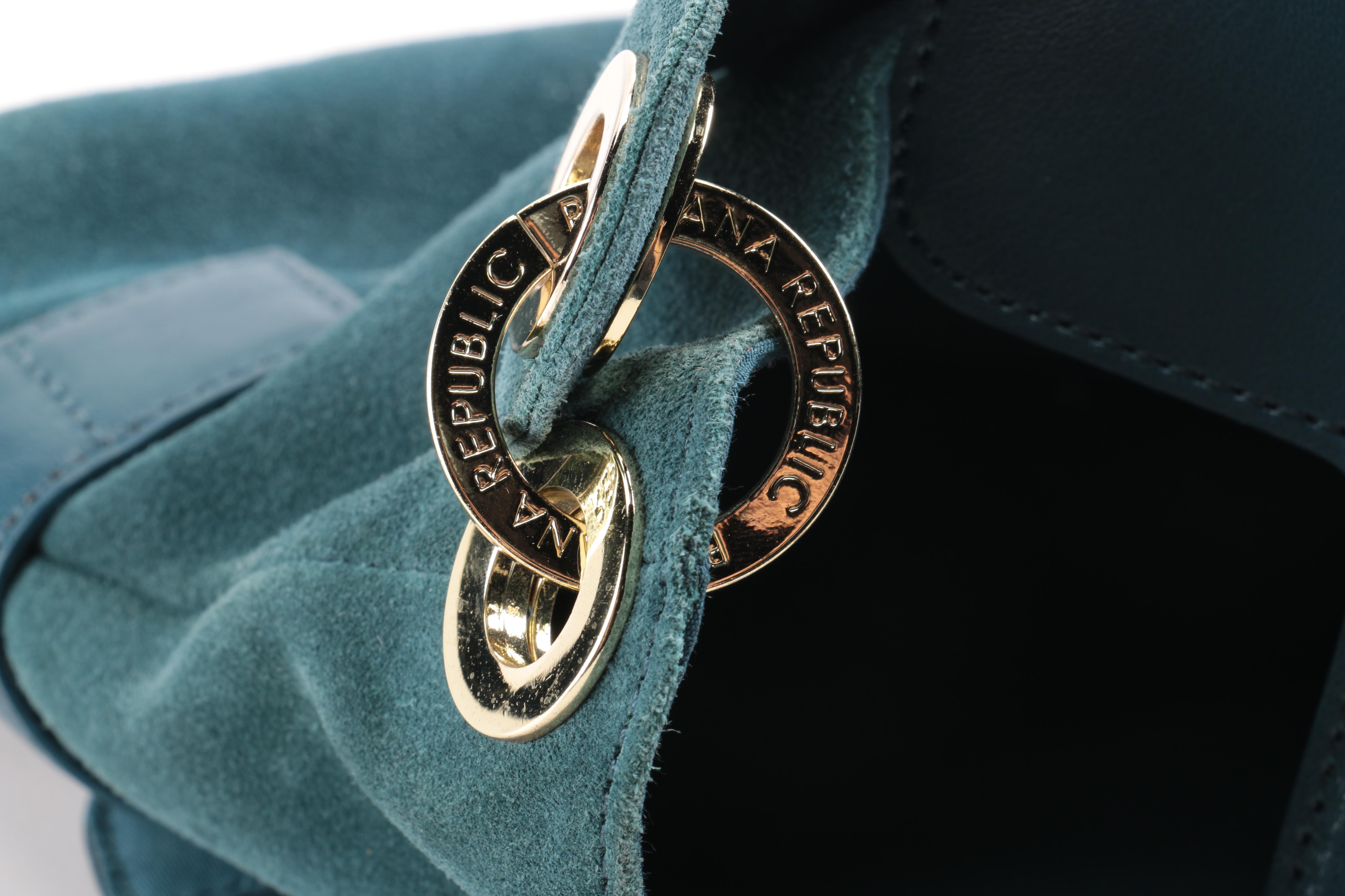 Perlina and Banana Republic Leather Handbags