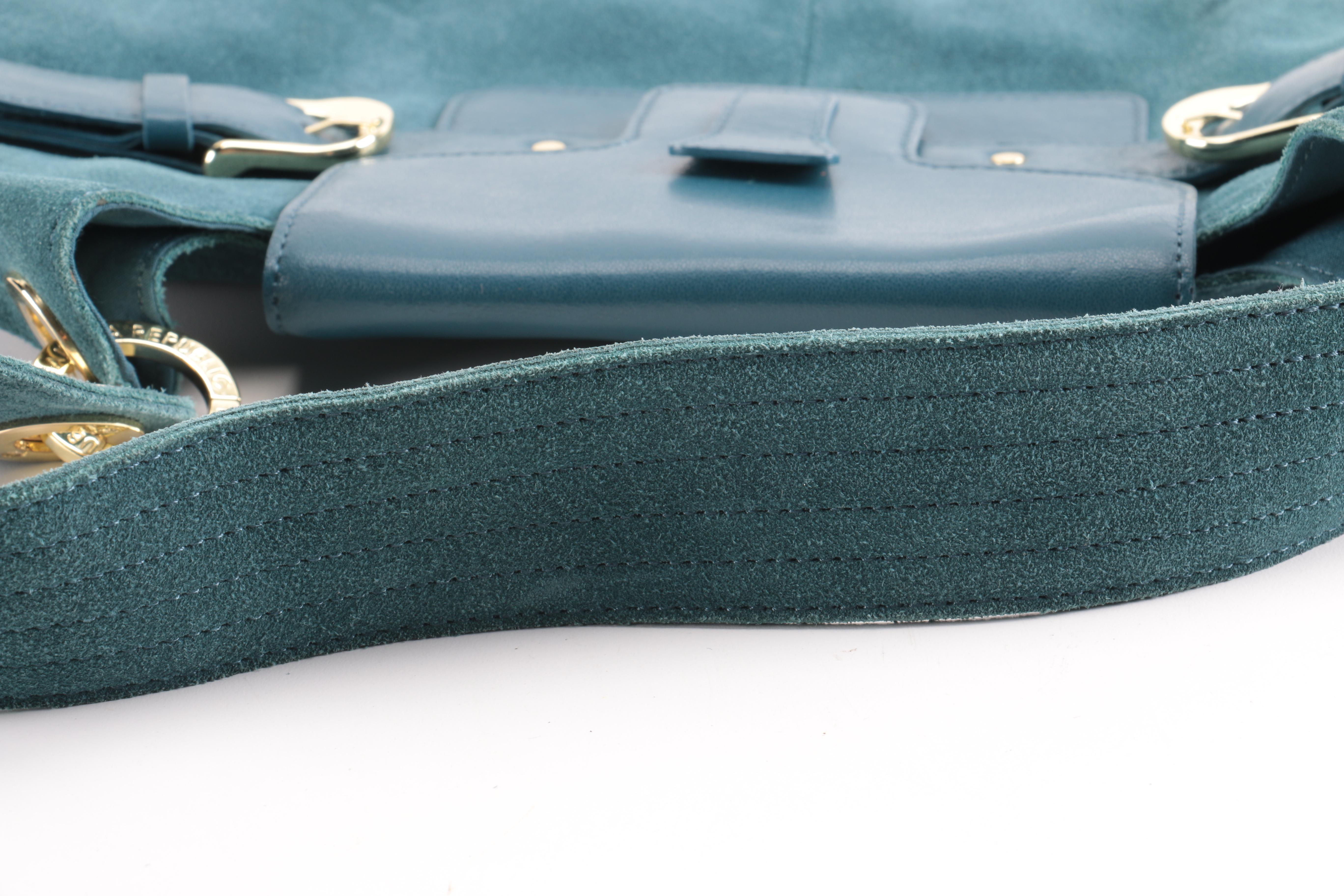 Perlina and Banana Republic Leather Handbags