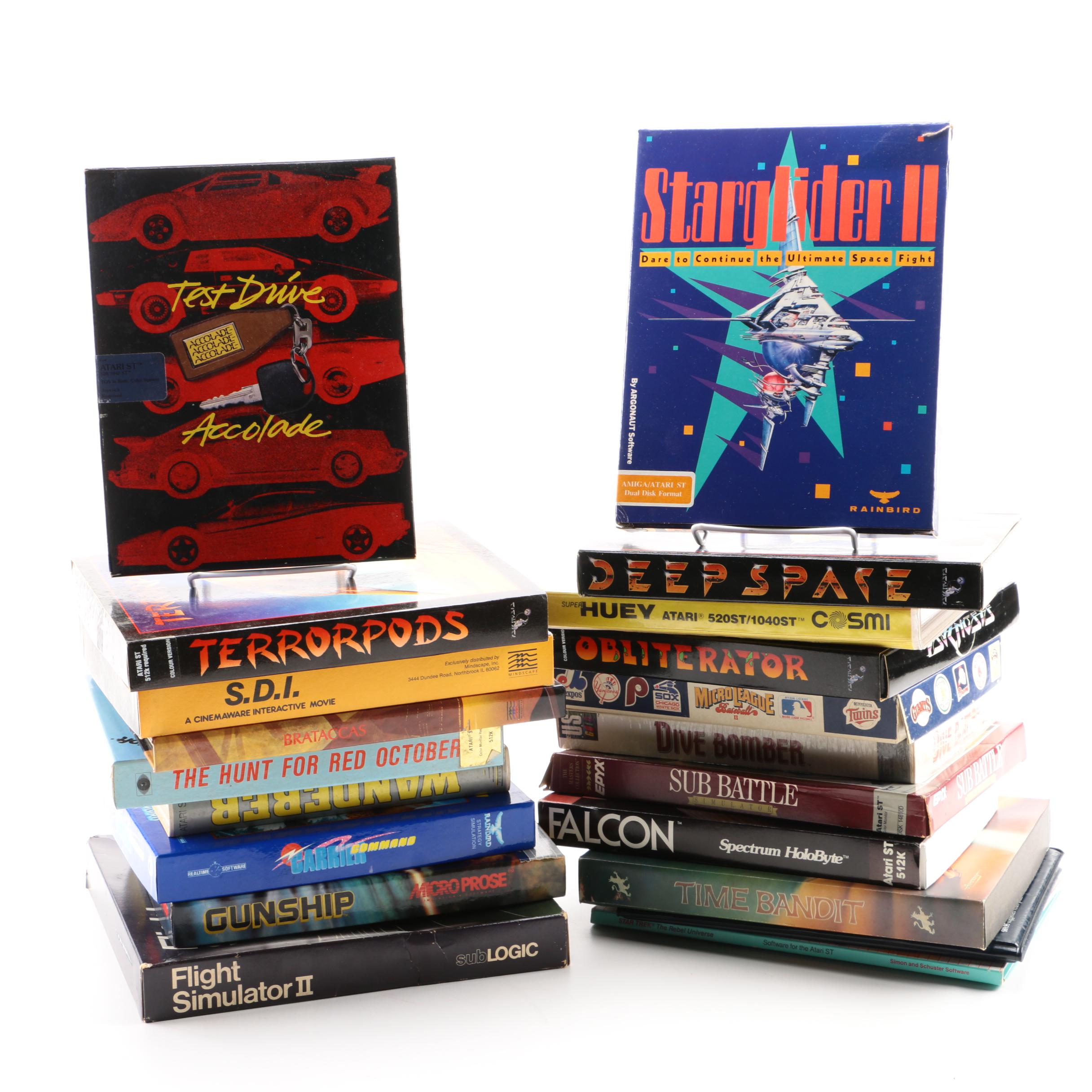 Assortment of Atari ST Games