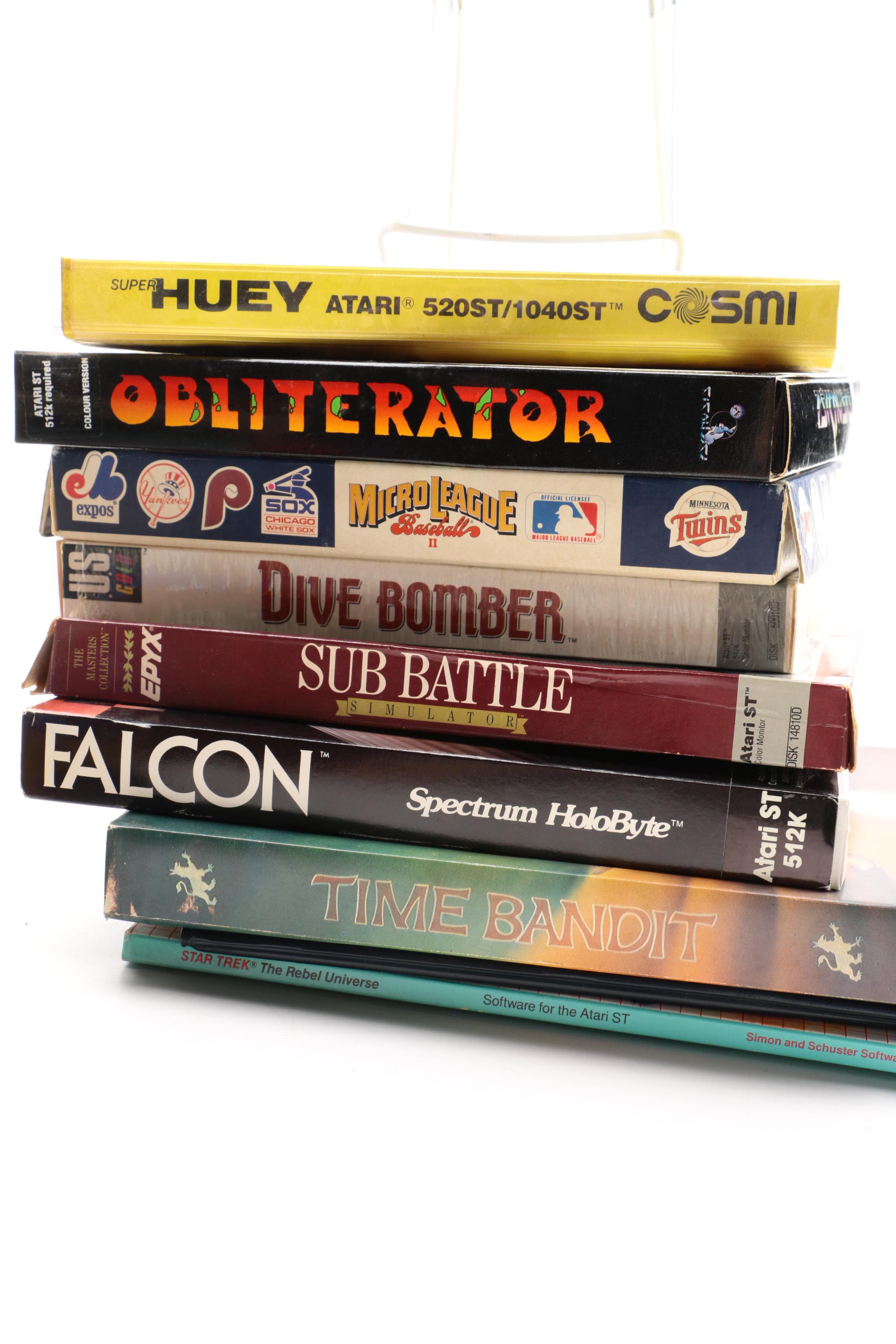 Assortment of Atari ST Games