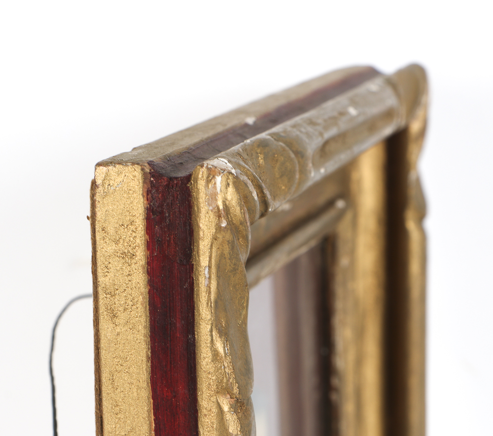 Folk Art Oil Portait on Canvas of an Early 19th Century Man