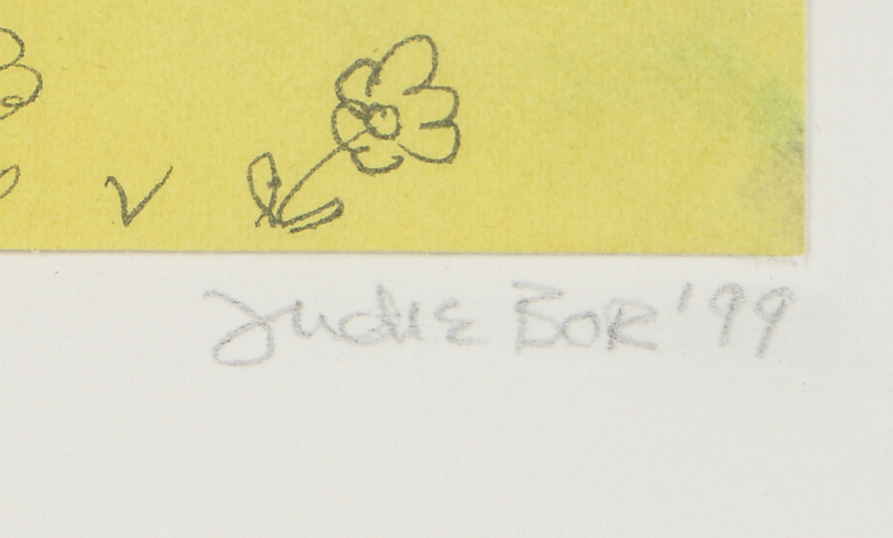 Judie Bor Relief Print on Paper "A Day in Provence"