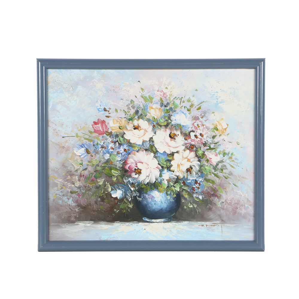 Oil on Canvas Floral Still Life