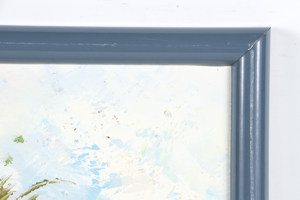 Oil on Canvas Floral Still Life