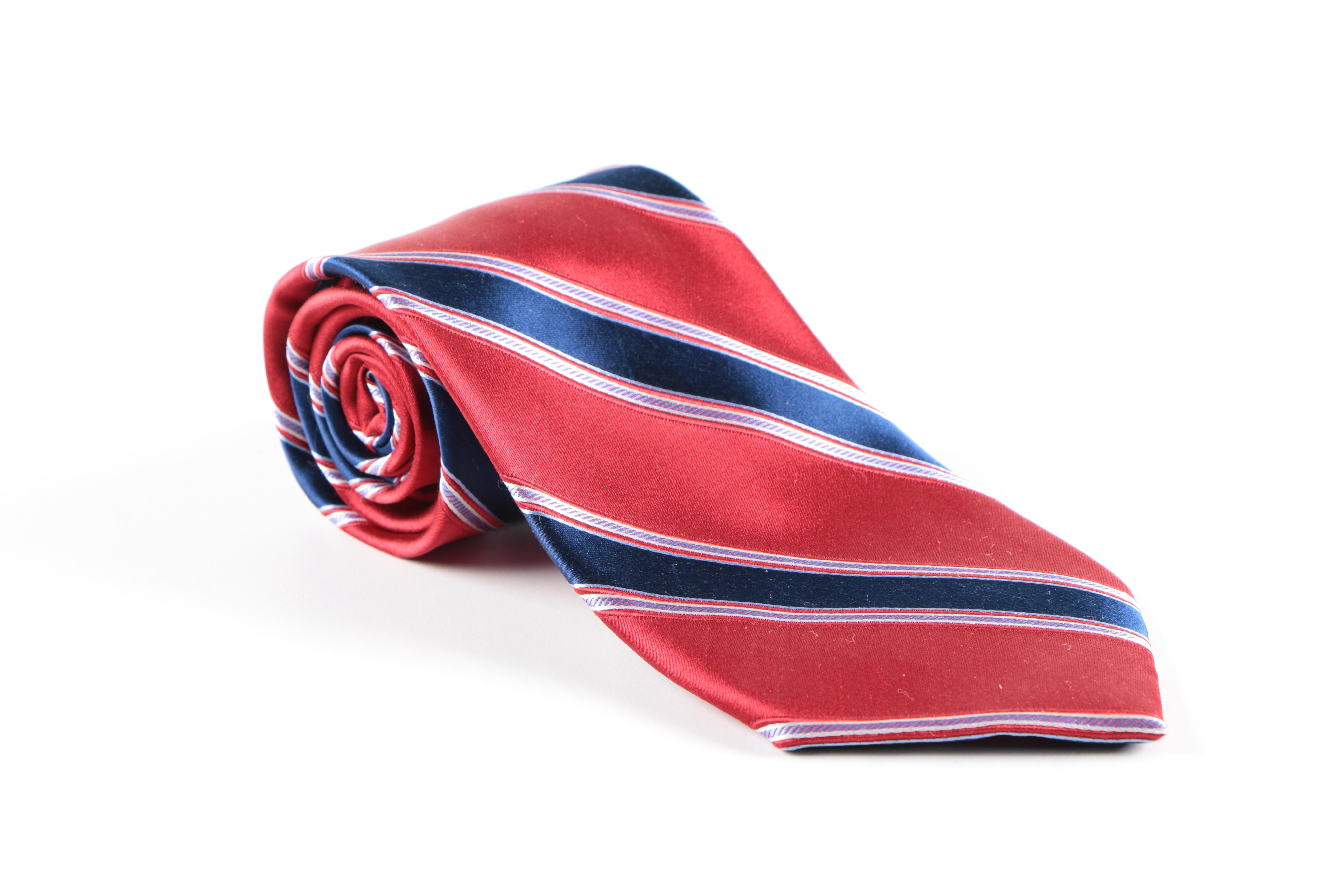 Men's Neckties Including Brooks Brothers