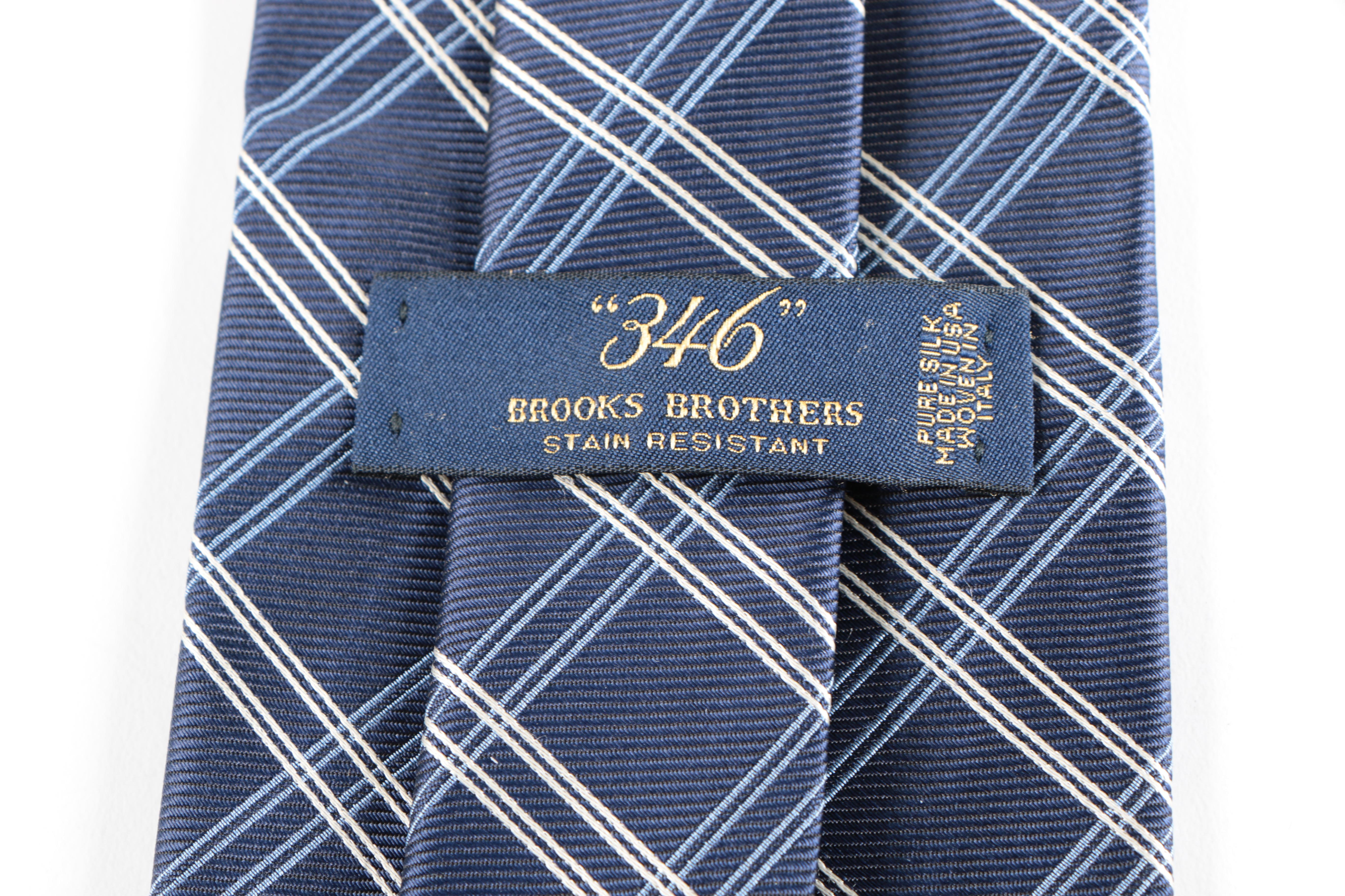 Men's Neckties Including Brooks Brothers