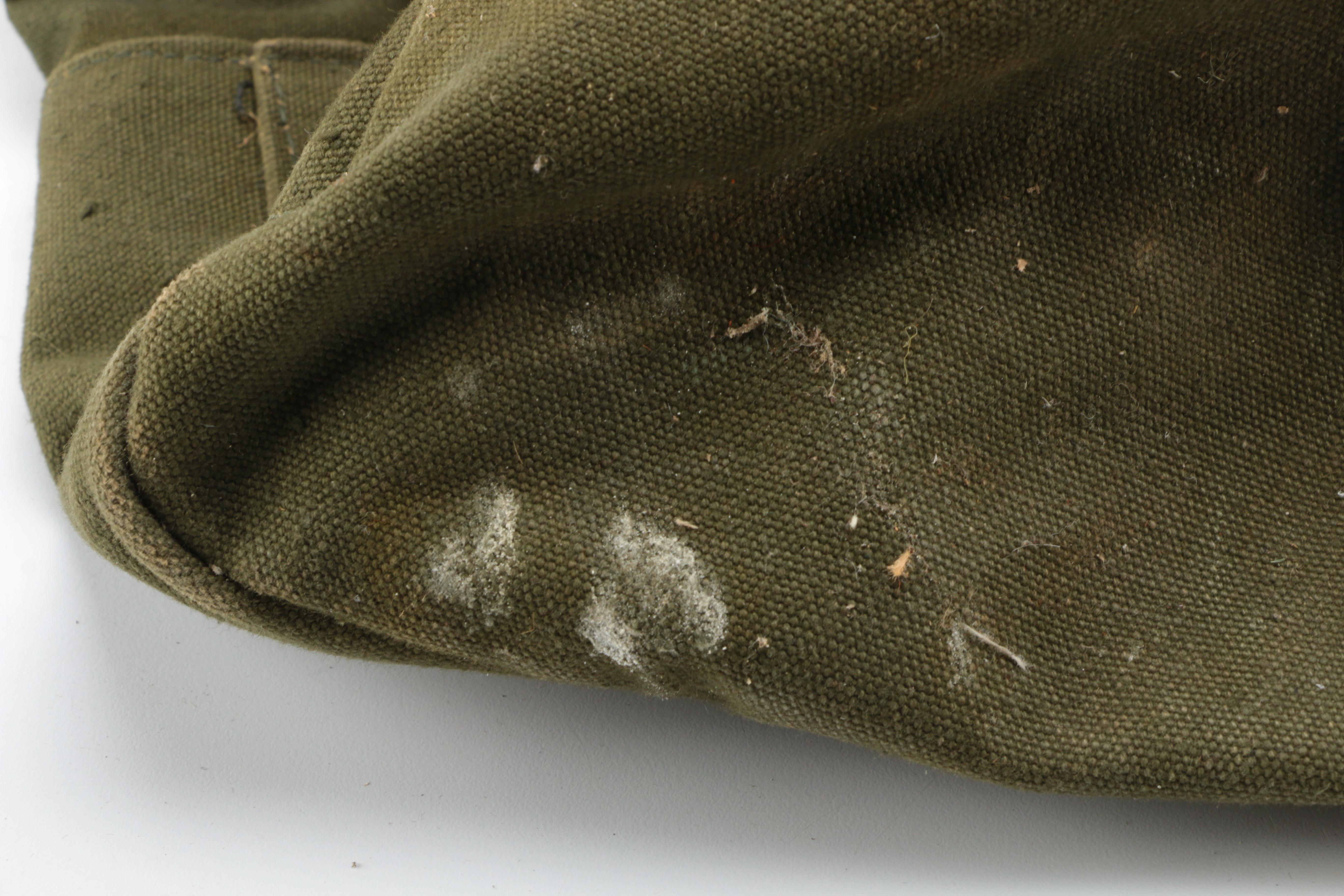 Military "Type II" Duffel Bag and WWII M1943  E-Tool