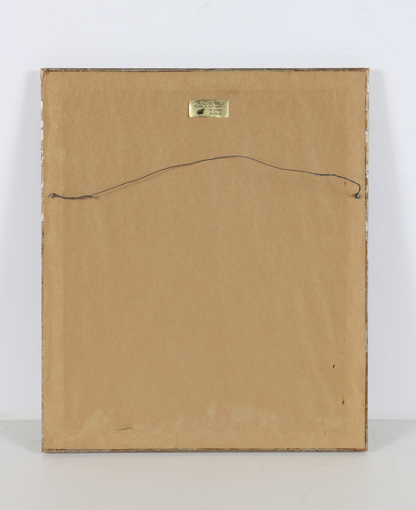 Acrylic Portrait on Canvas Board of Gentleman