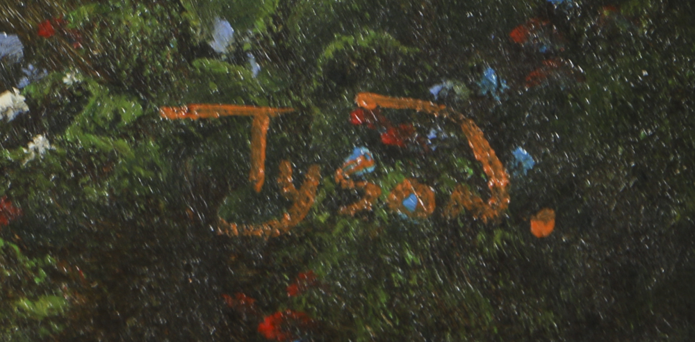 Tyson Oil Painting on Canvas of Birds