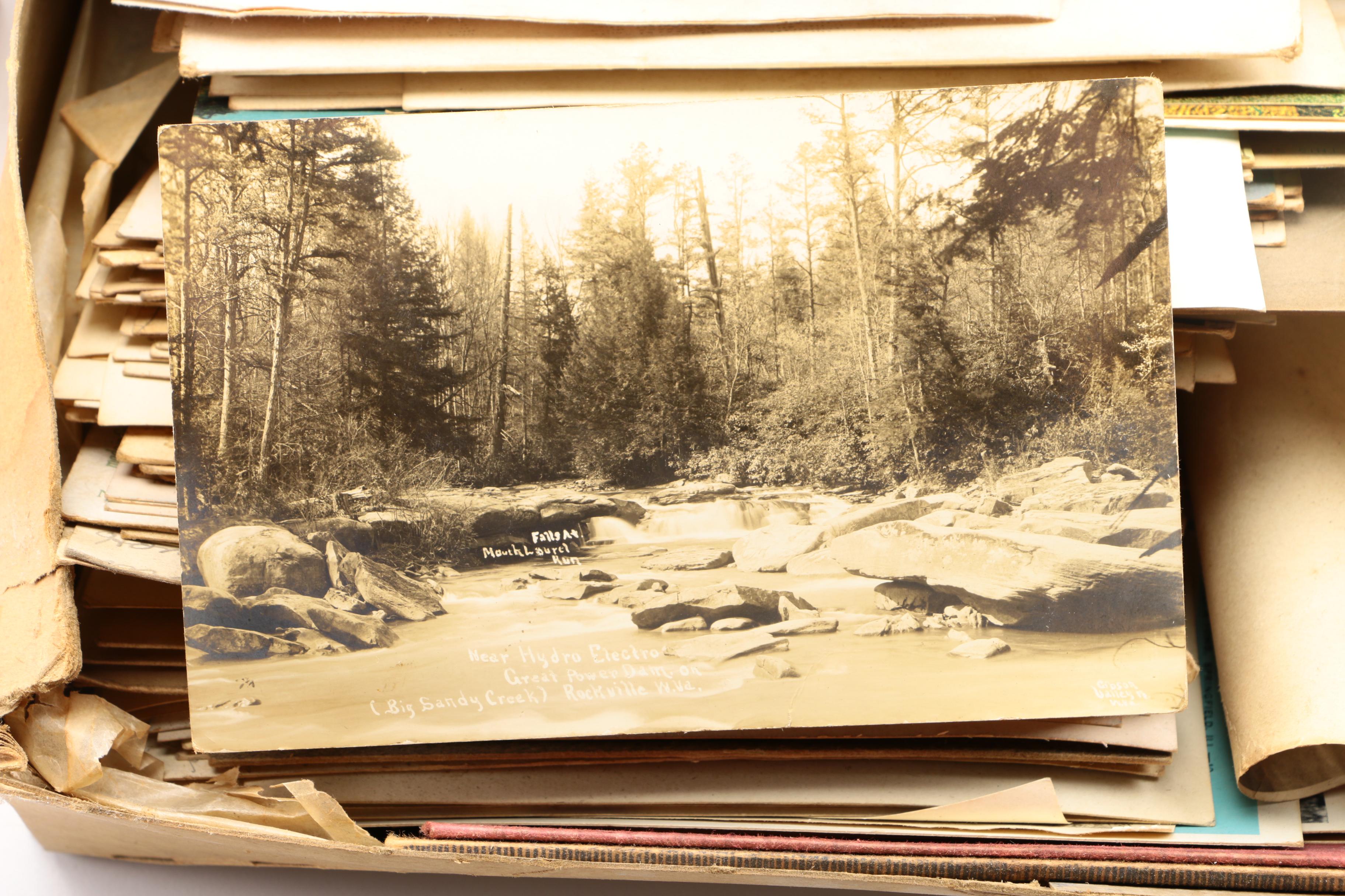 Assorted Vintage Photos and Postcards Collection