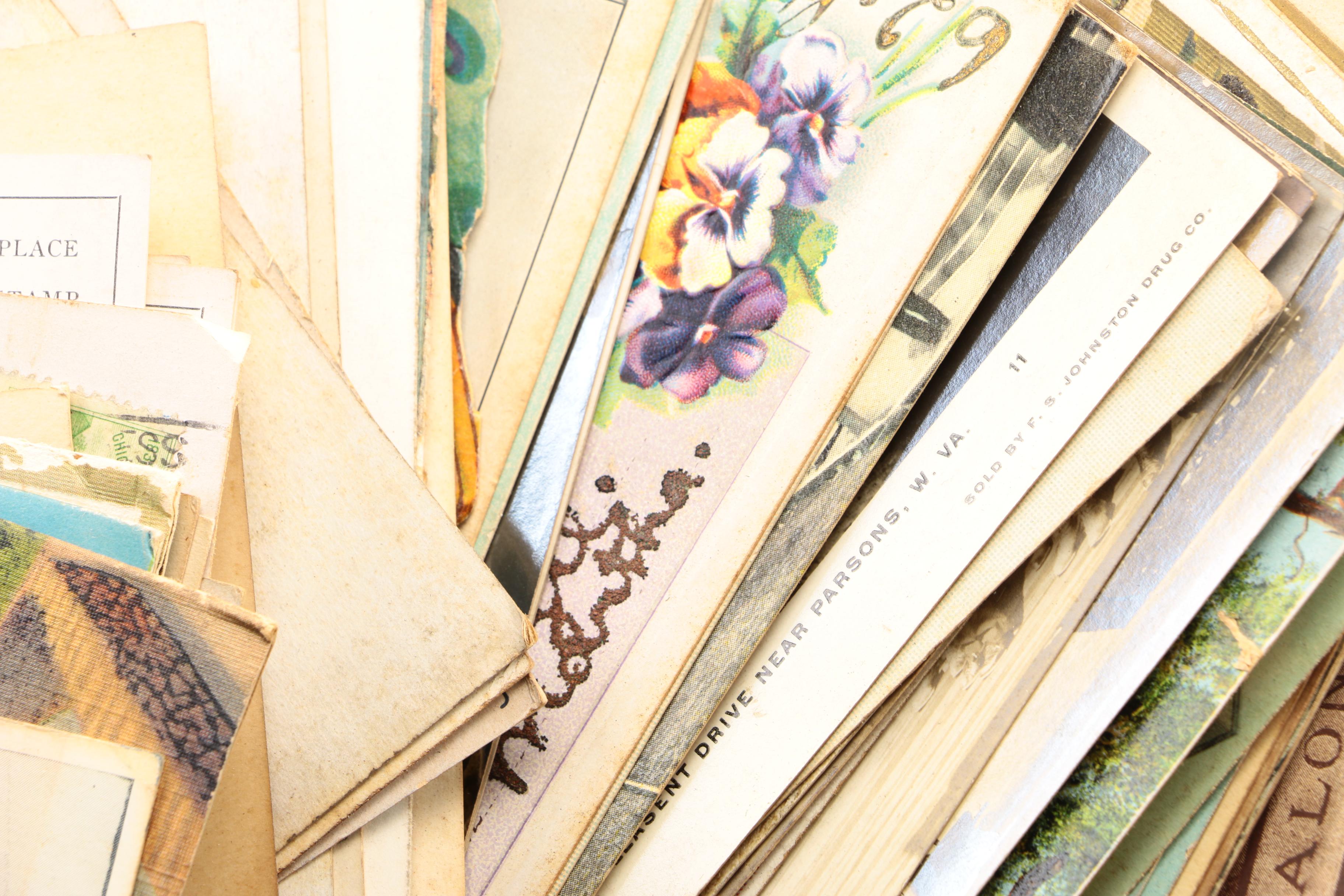 Assorted Vintage Photos and Postcards Collection